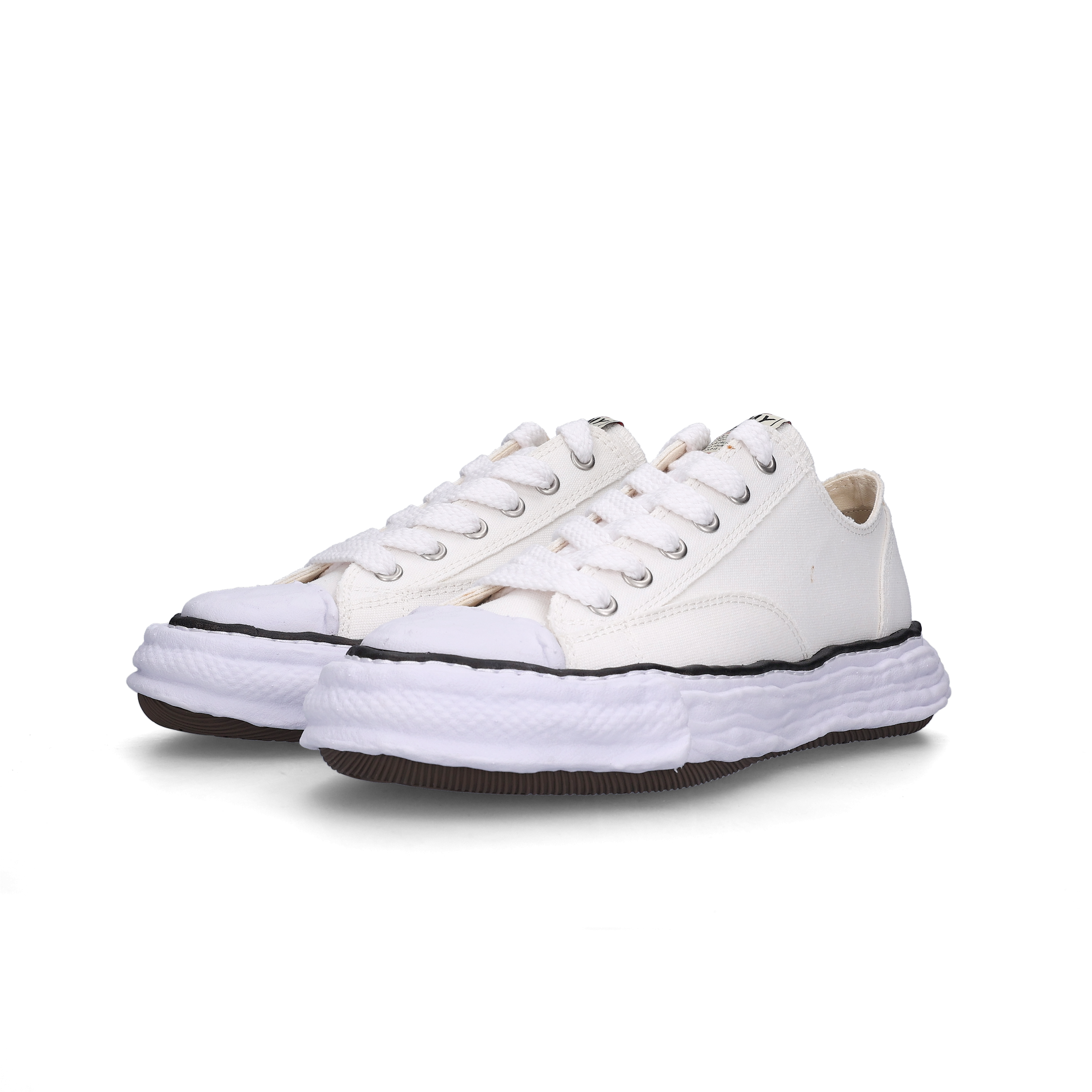 Maison Mihara Yasuhiro Peterson23 OG Sole Canvas Low-top Sneakers White