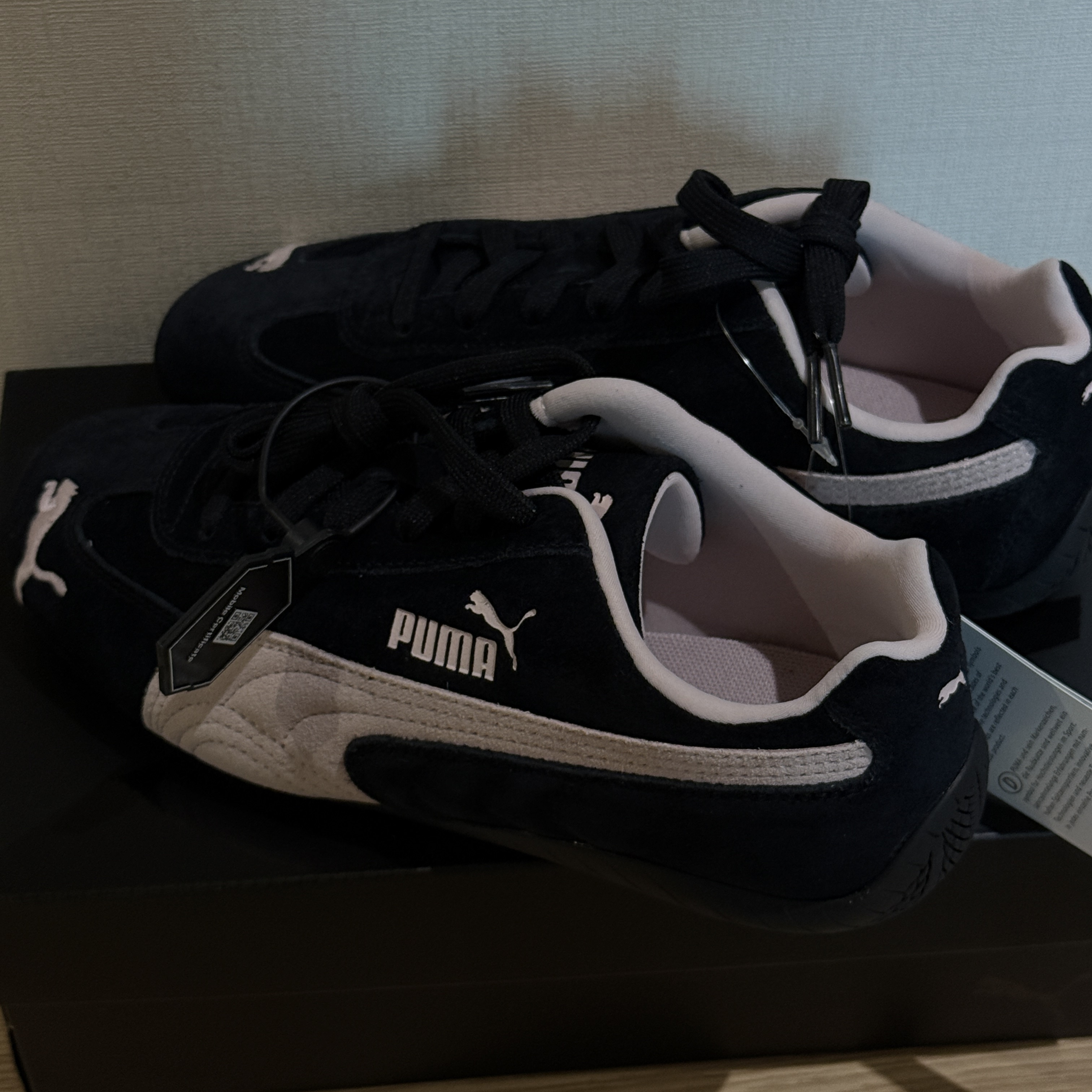 Puma Speedcat OG Black Mauve Mist 착용 스타일