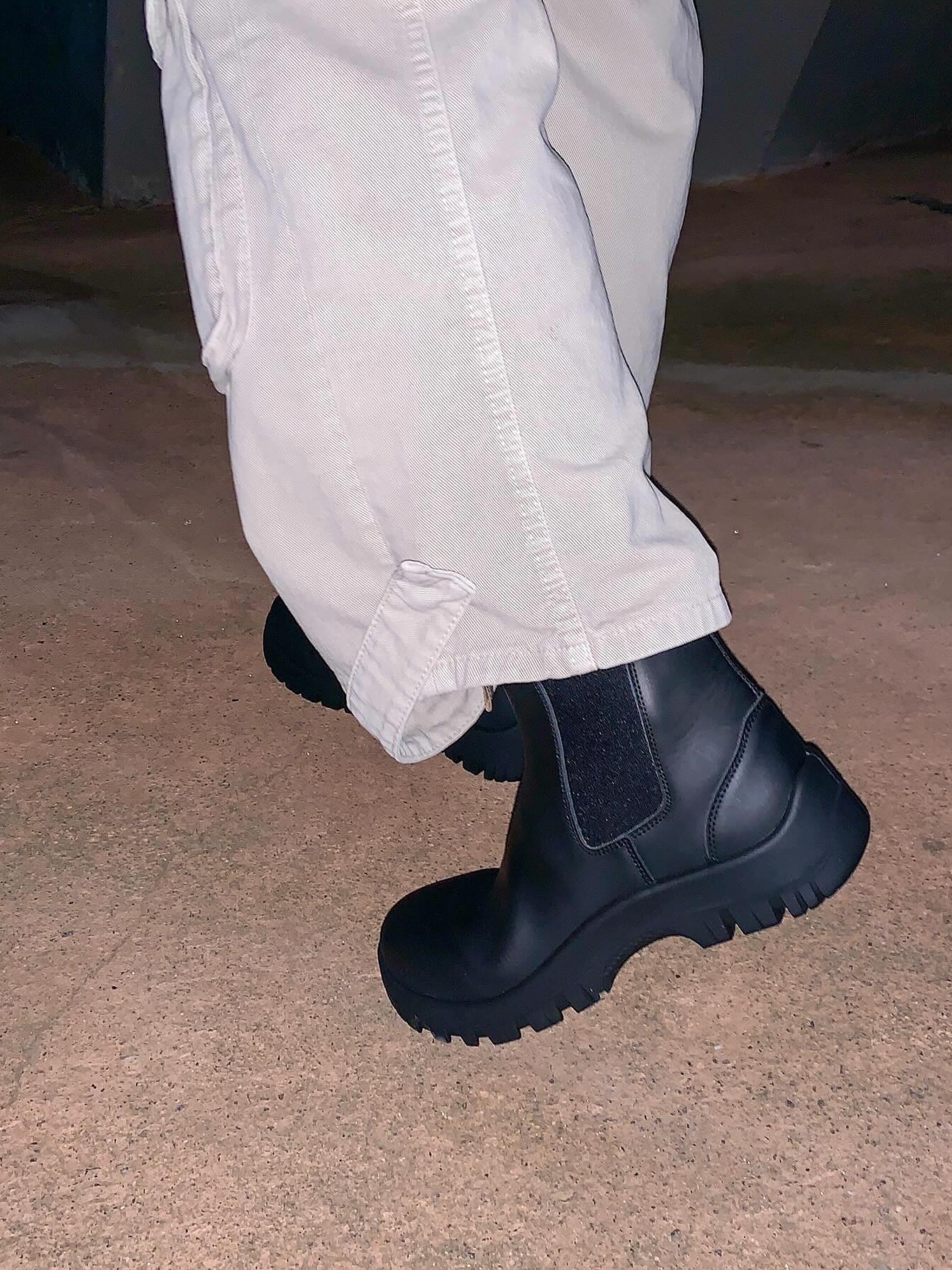 Tretorn Pitea Chelsea Boots Black 착용 스타일 - 4