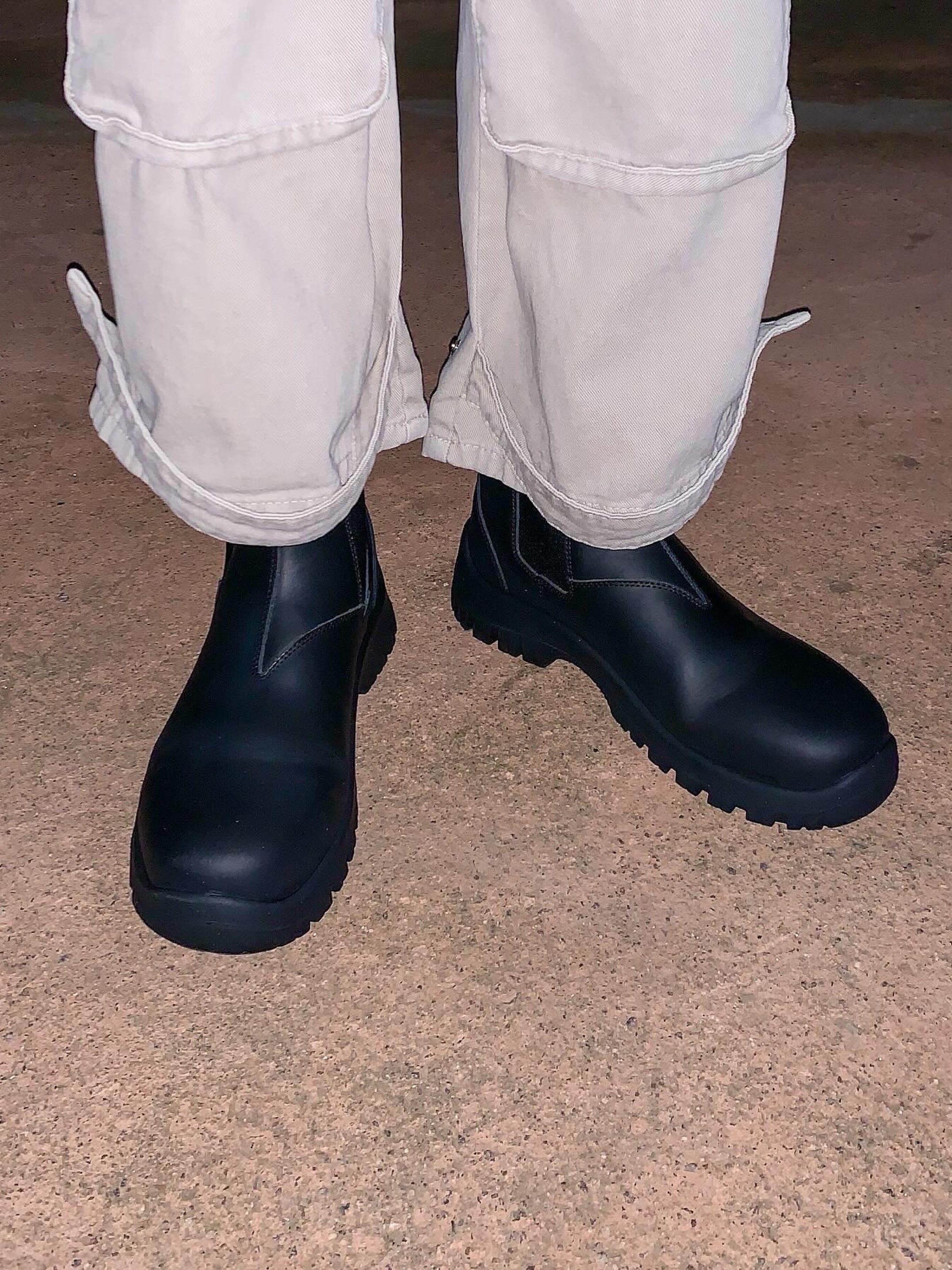 Tretorn Pitea Chelsea Boots Black 착용 스타일 - 3