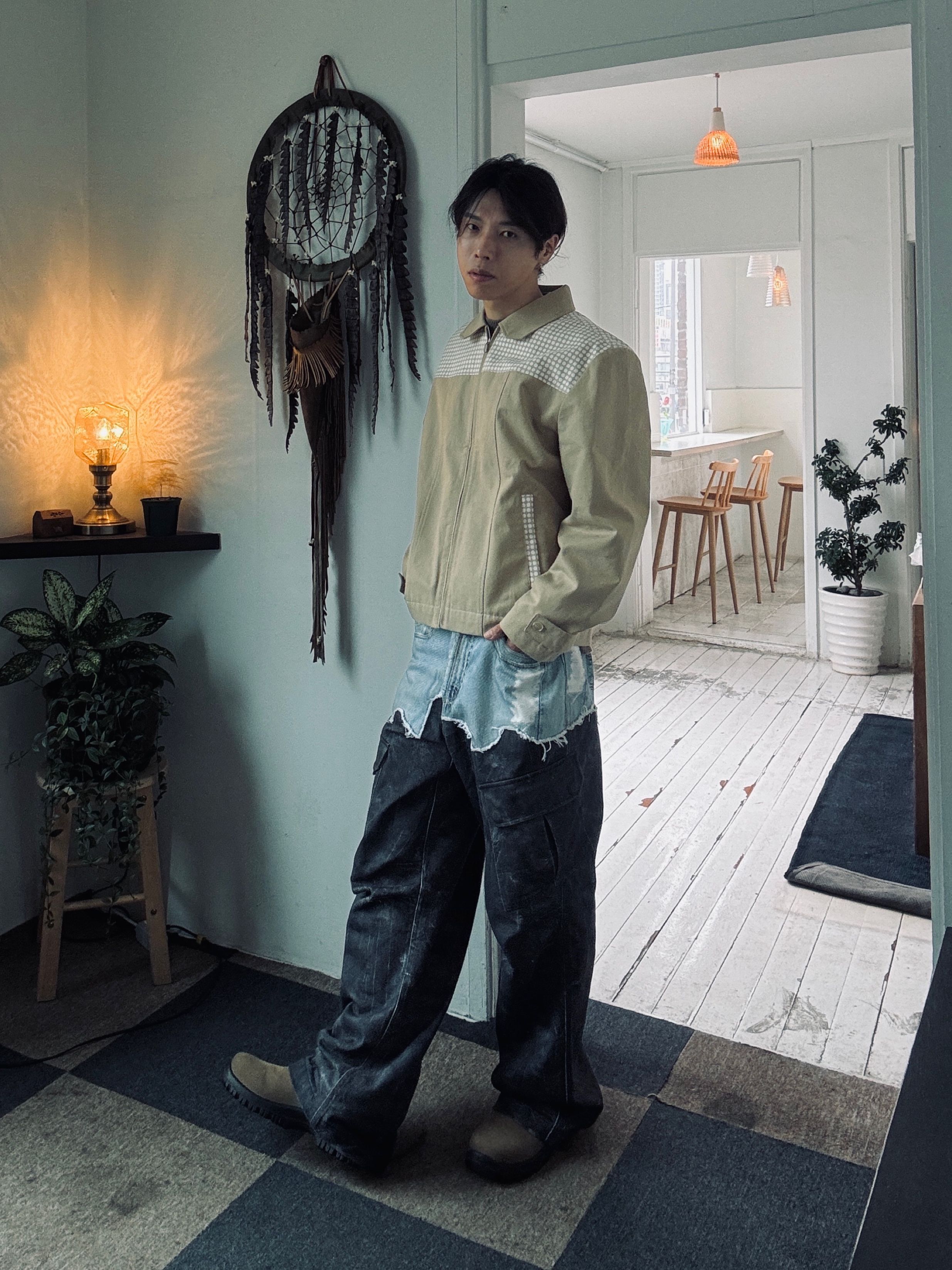 Tretorn Pitea Chelsea Boots Brown 착용 스타일 - 1