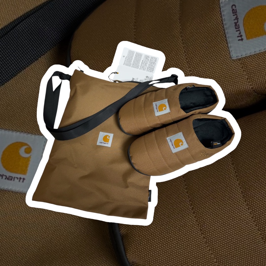 Subu x Carhartt WIP Cordura Sandal Hamilton Brown 착용 스타일
