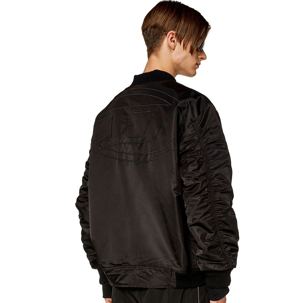 Diesel J-Mattan Jacket Black 착용 스타일 - 2