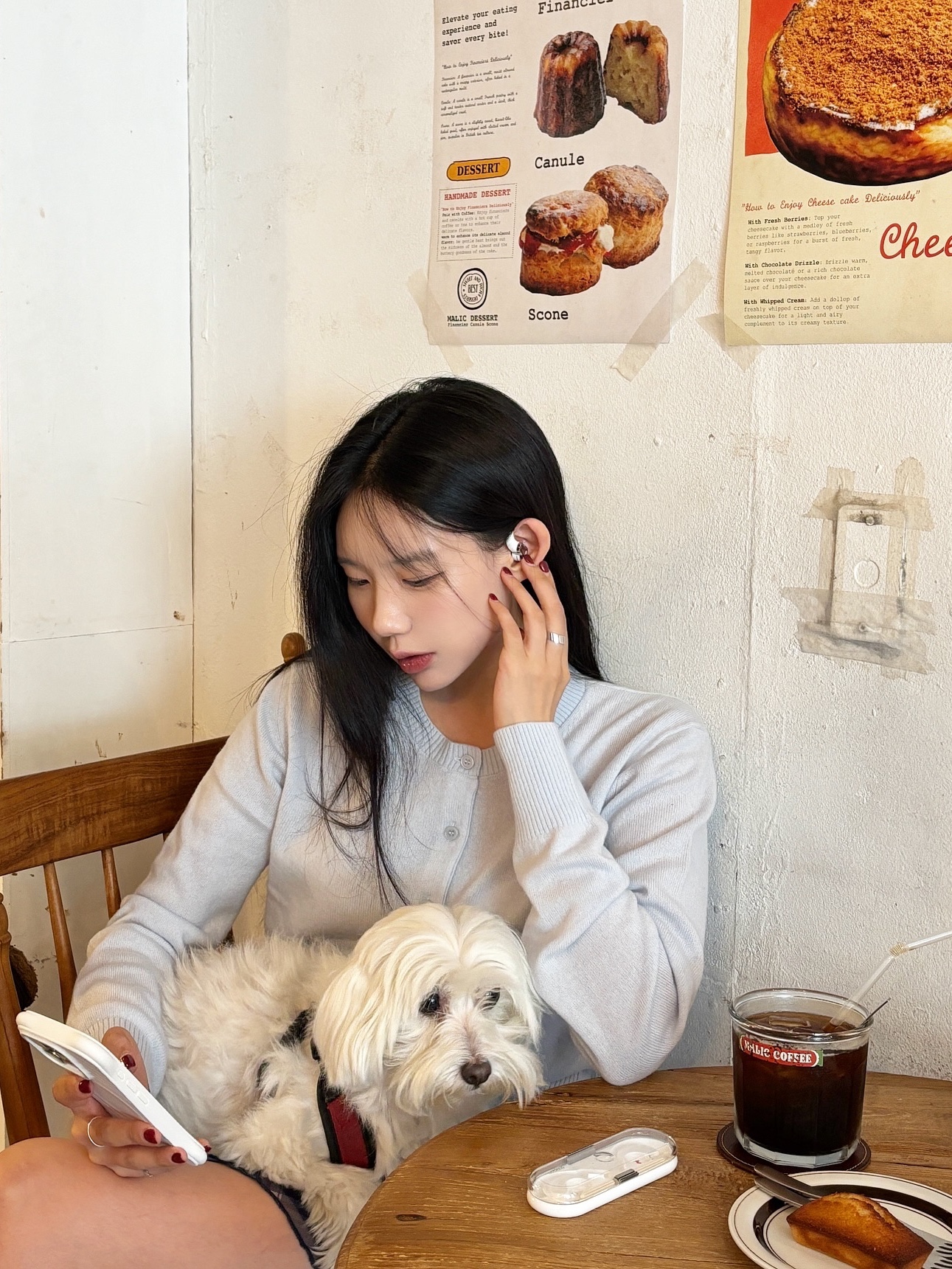 Nothing Ear (Open) White 착용 스타일