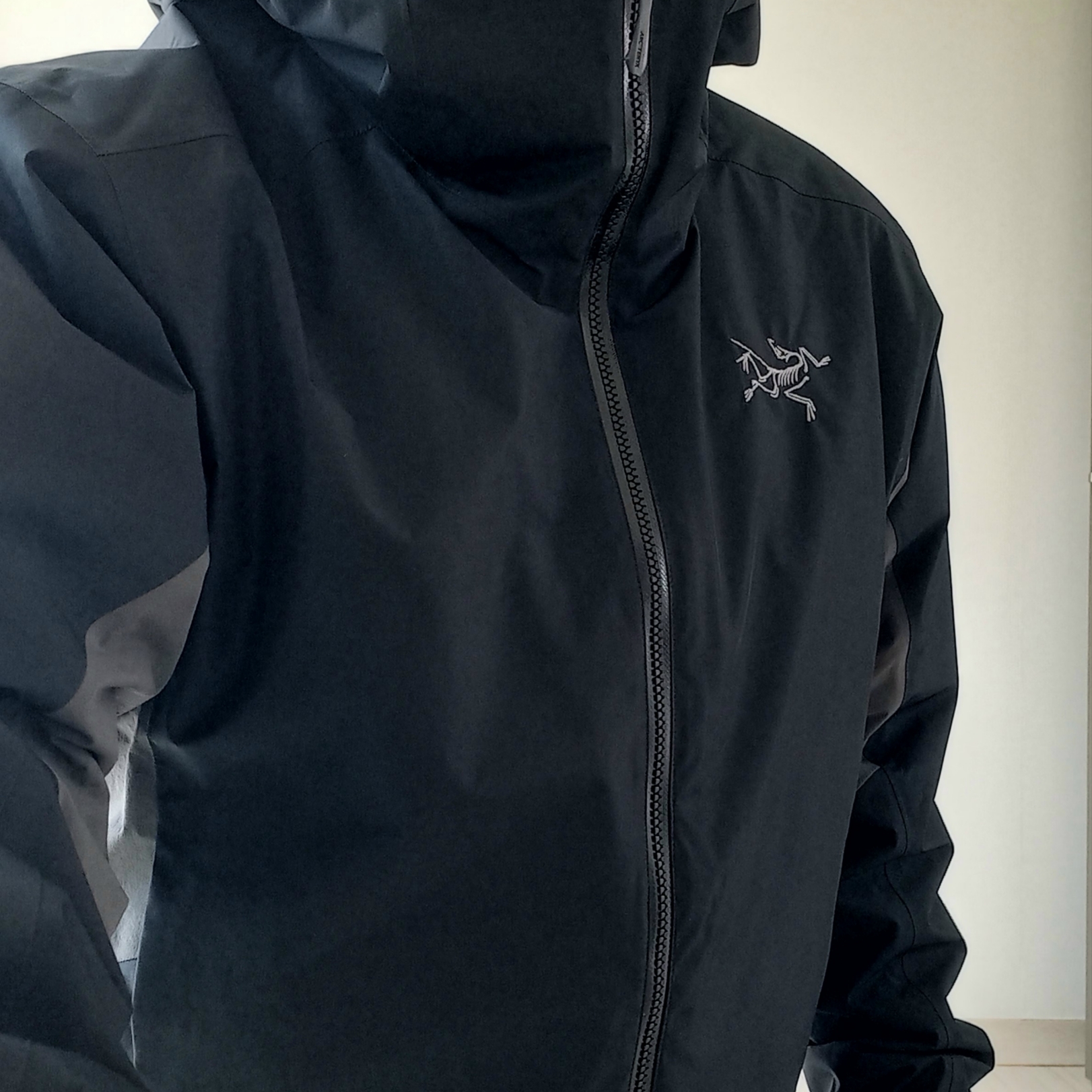 Arc'teryx Solano Insulated Hoody Black Graphite, Arc'teryx Solano Insulated Hoody Black Graphite 착용 스타일 - 4