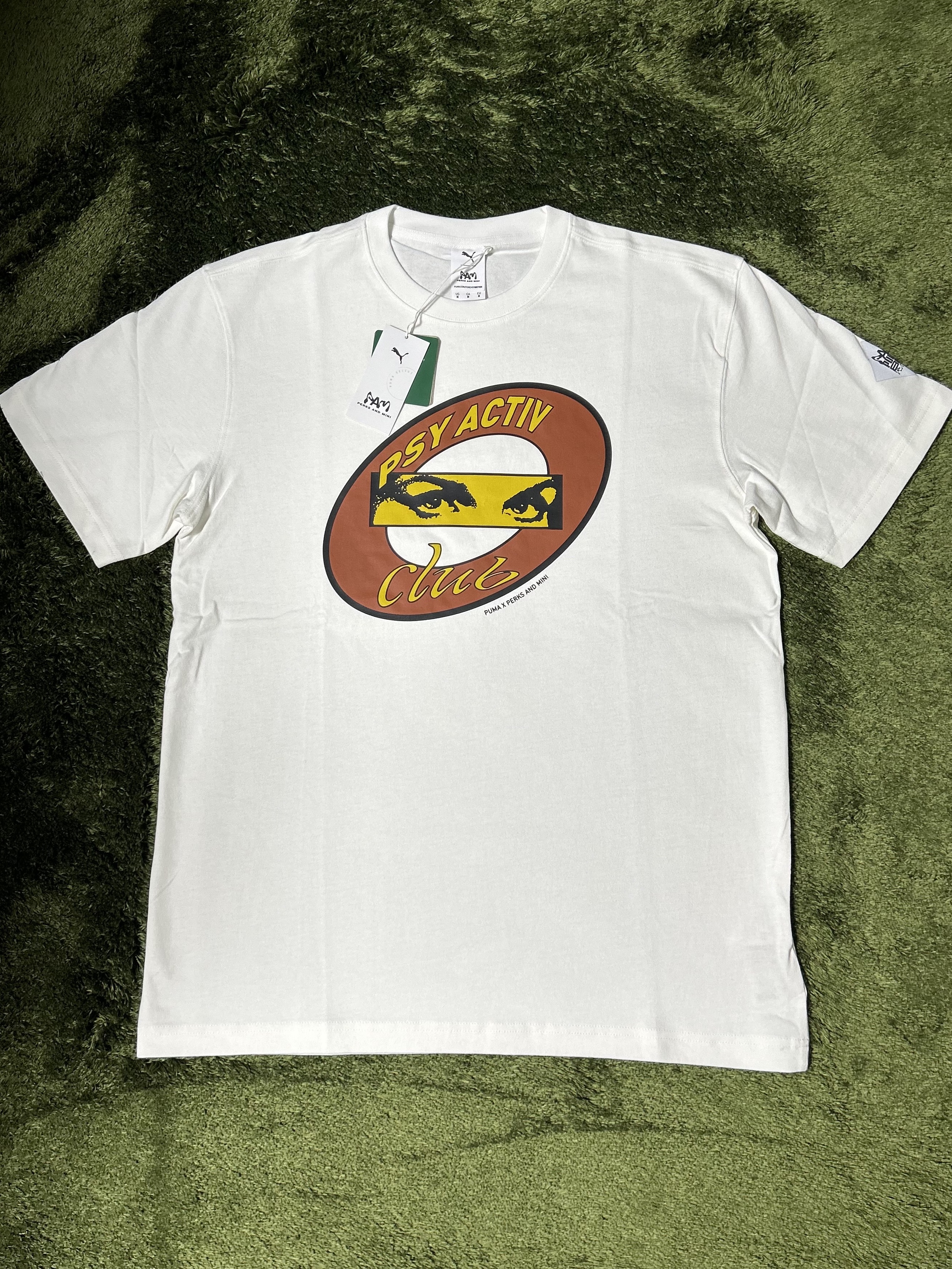 Puma x P.A.M. Graphic T-Shirt White 착용 스타일 - 1