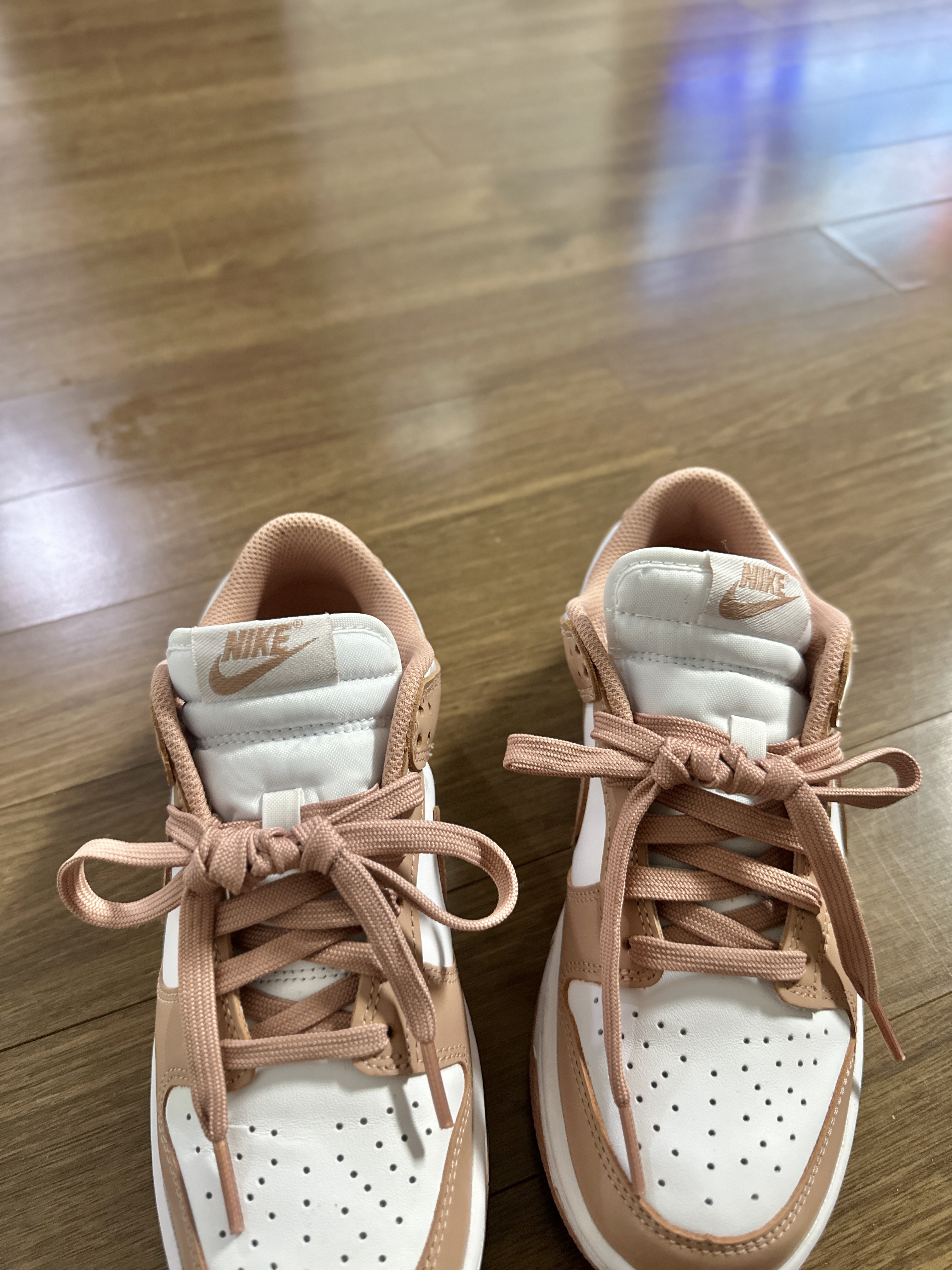 (W) Nike Dunk Low Rose Whisper 착용 스타일