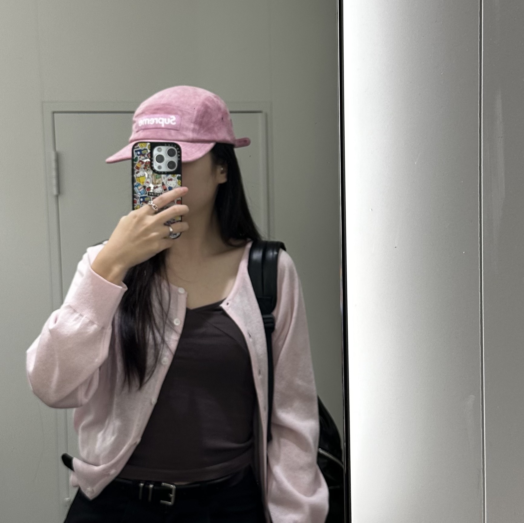 Supreme Suede Camp Cap Pink - 23SS, (W) Hermes Small Chaine D'Ancre Enchainee Ring Sterling Silver 착용 스타일