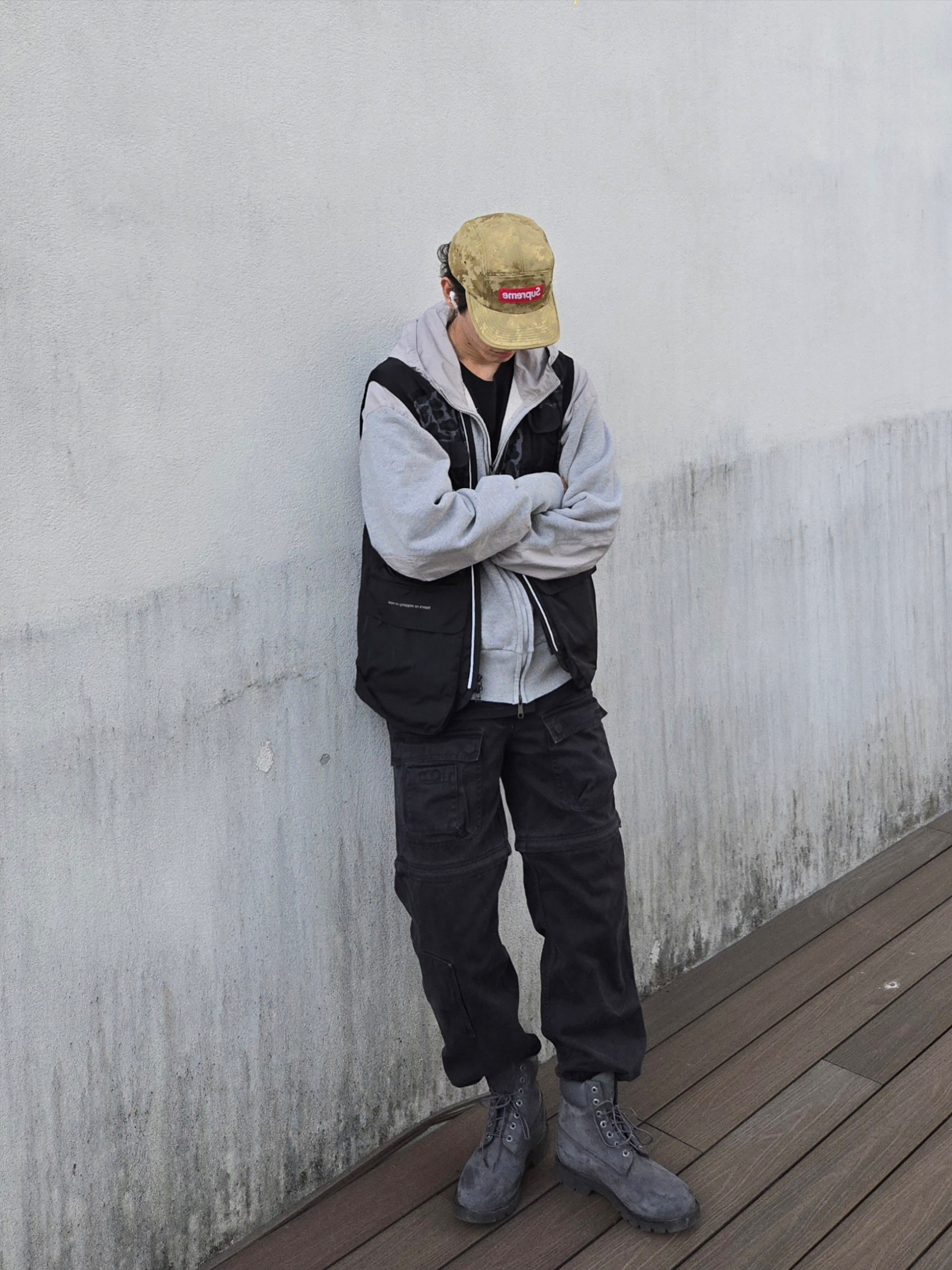 Supreme Satin Digi Camo Camp Cap Olive - 20SS, Timberland Classic 6 Inch Waterproof Boot Dark Grey Nubuck - Wide 착용 스타일