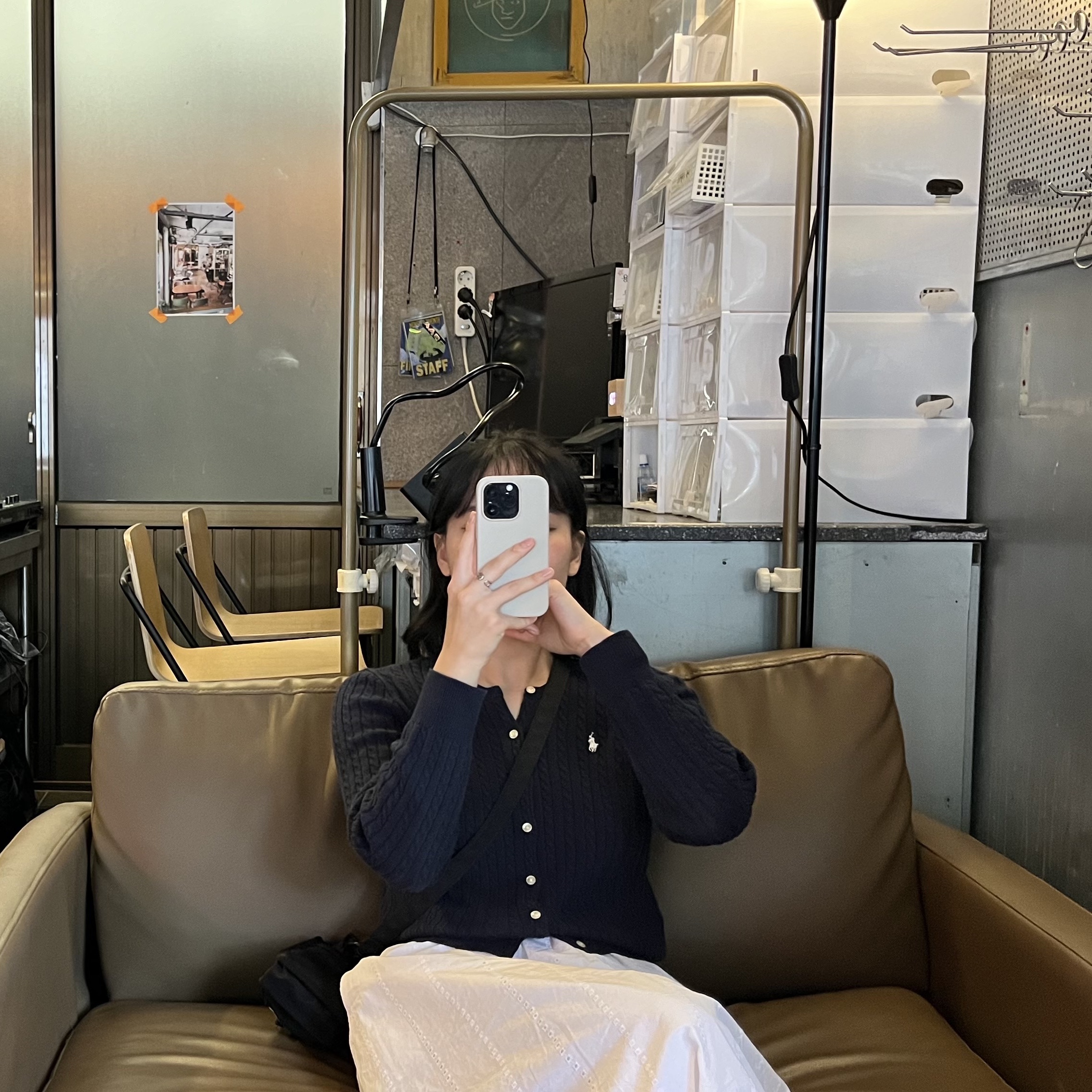 [30%적립] Polo Ralph Lauren Children Mini Cable Cotton Cardigan Navy, Vivienne Westwood Mayfair Bas Relief Pendant Silver 착용 스타일 - 4