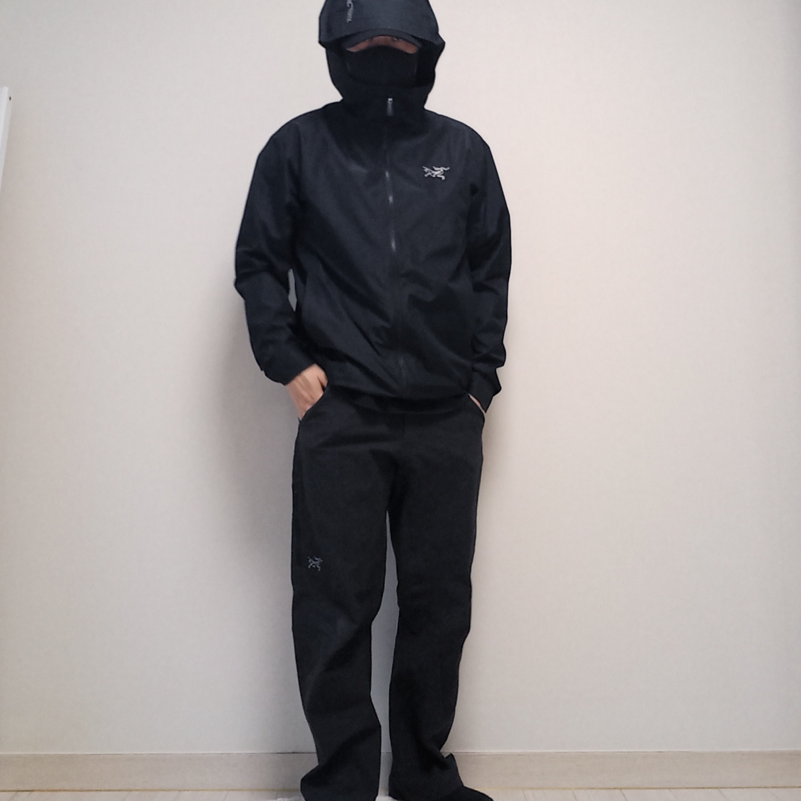 Arc'teryx Cronin Cotton Pants Black, Arc'teryx Solano Hoody Black ์ฐฉ์ฉ ์คํ์ผ - 7