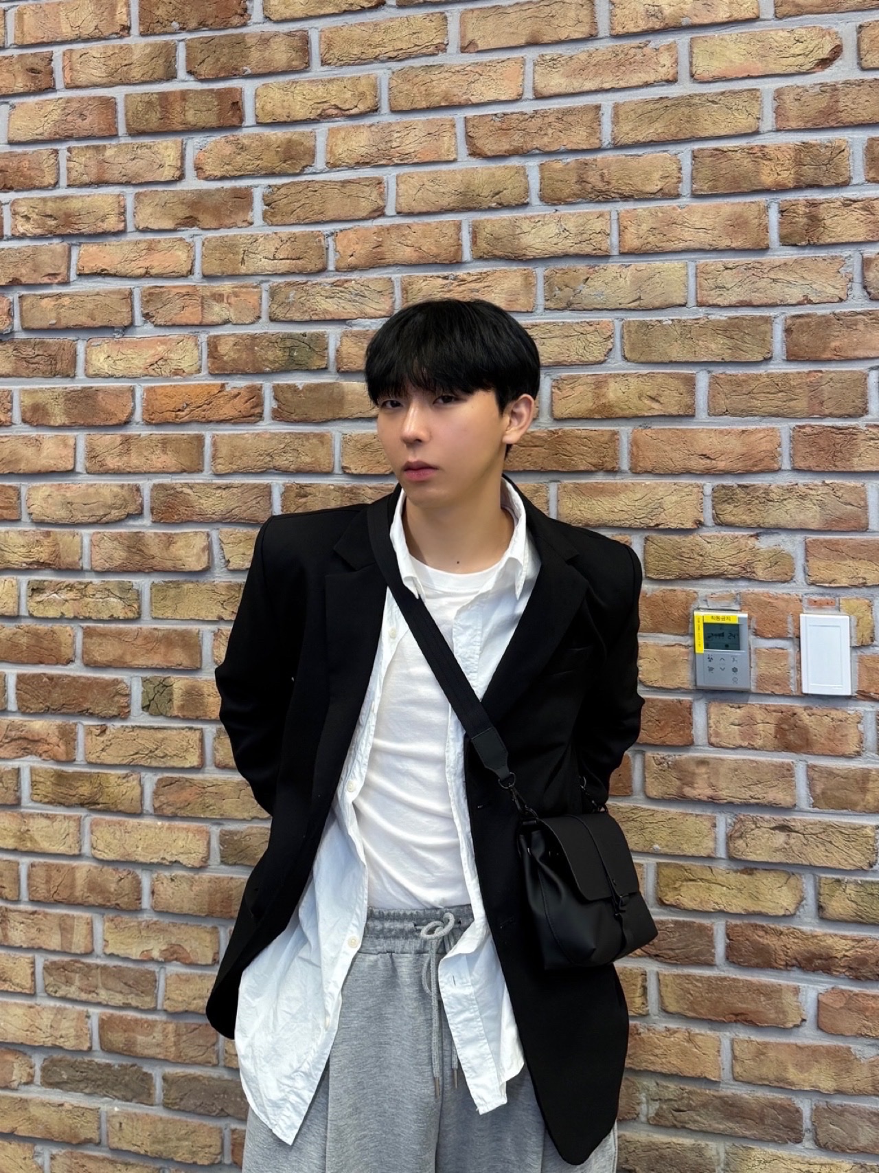 (W) Jordan 1 Low White Wolf Grey 착용 스타일 - 4