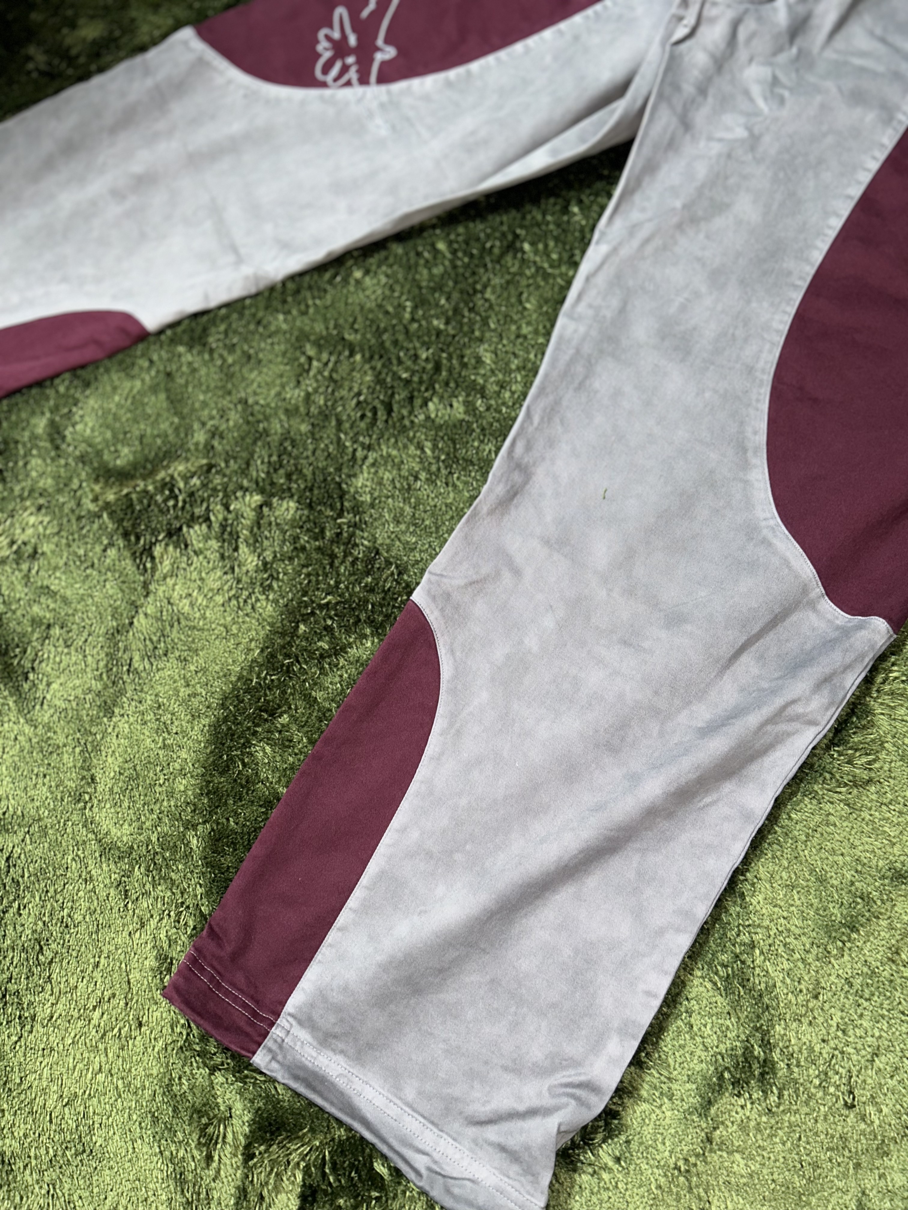 Puma x KidSuper Track Pants Aubergine 착용 스타일 - 8