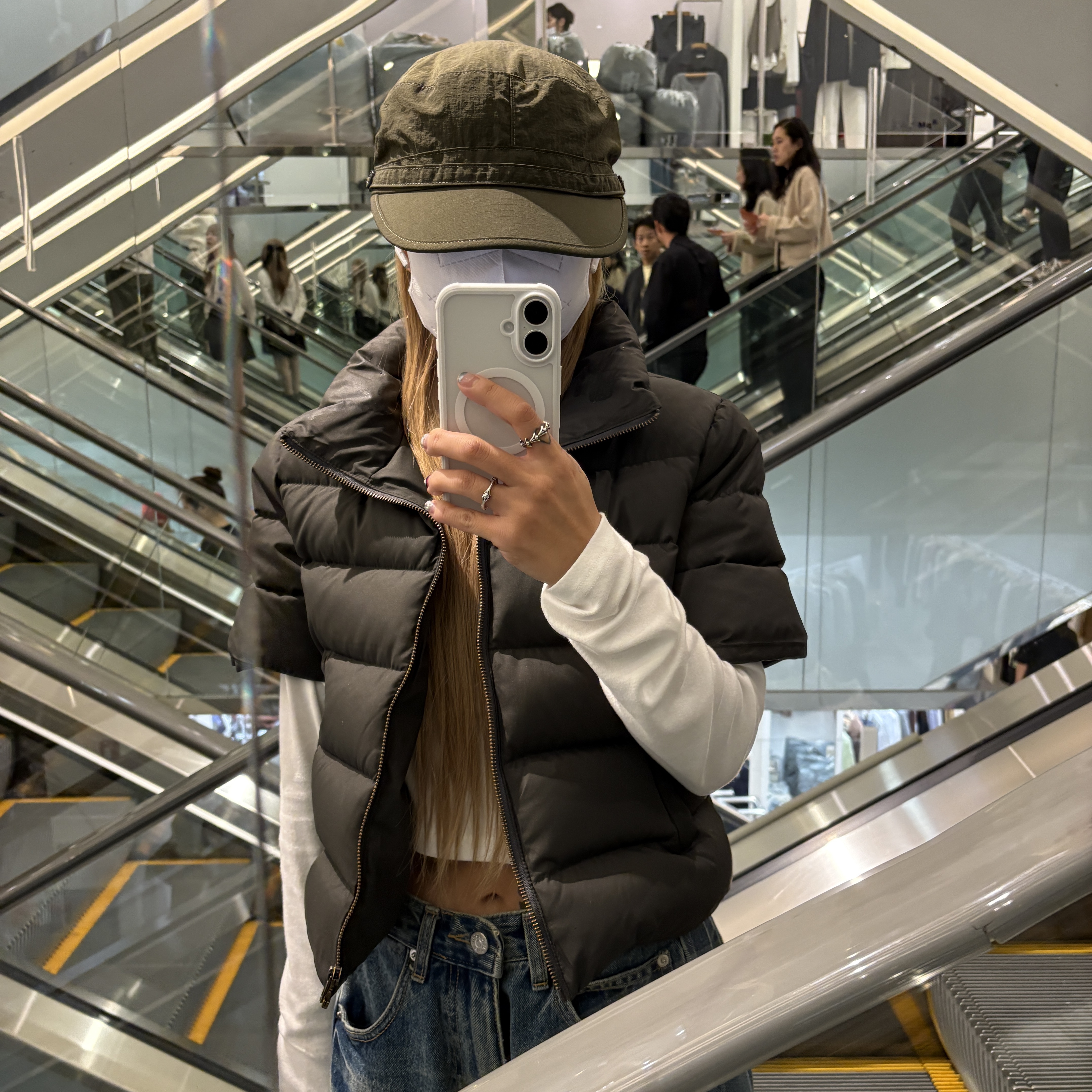 Human Made Military Cap Olive Drab, Human Made Military Cap Olive Drab 착용 스타일