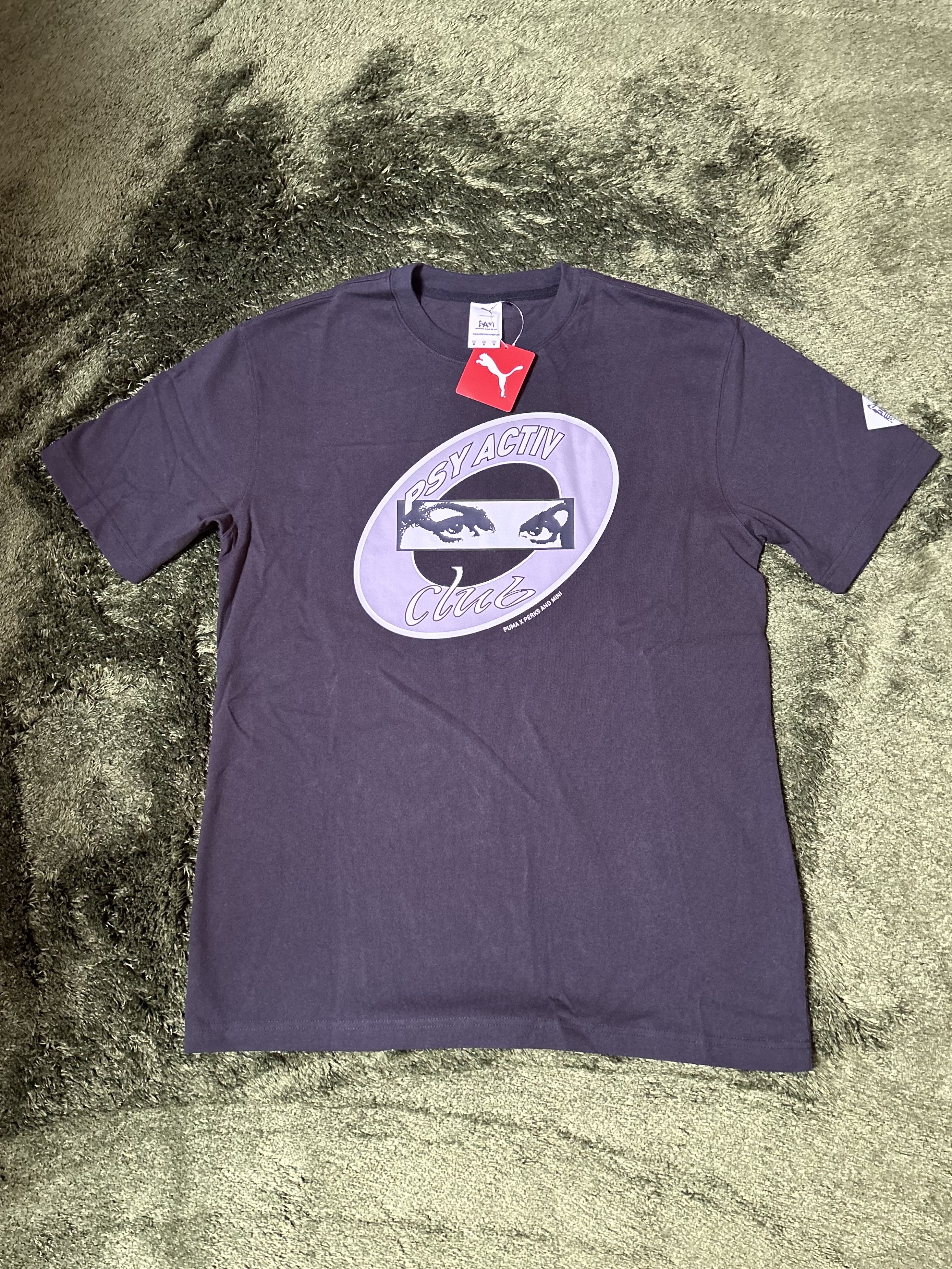 Puma x P.A.M. Graphic T-Shirt Black 착용 스타일 - 2