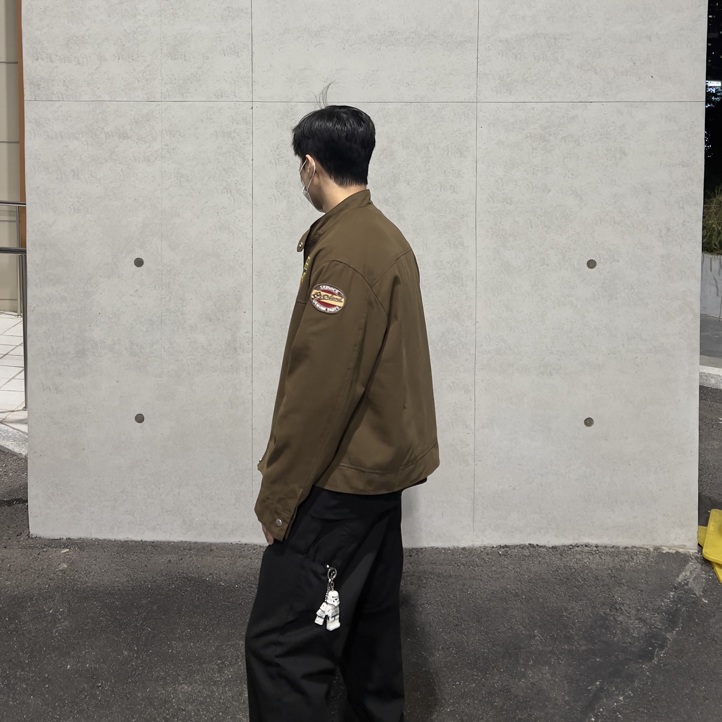 Oakley Factory Team x Brain Dead Flesh White Birch, Oakley Factory Team x Brain Dead Suede Flesh Lily Pad White 착용 스타일 - 4