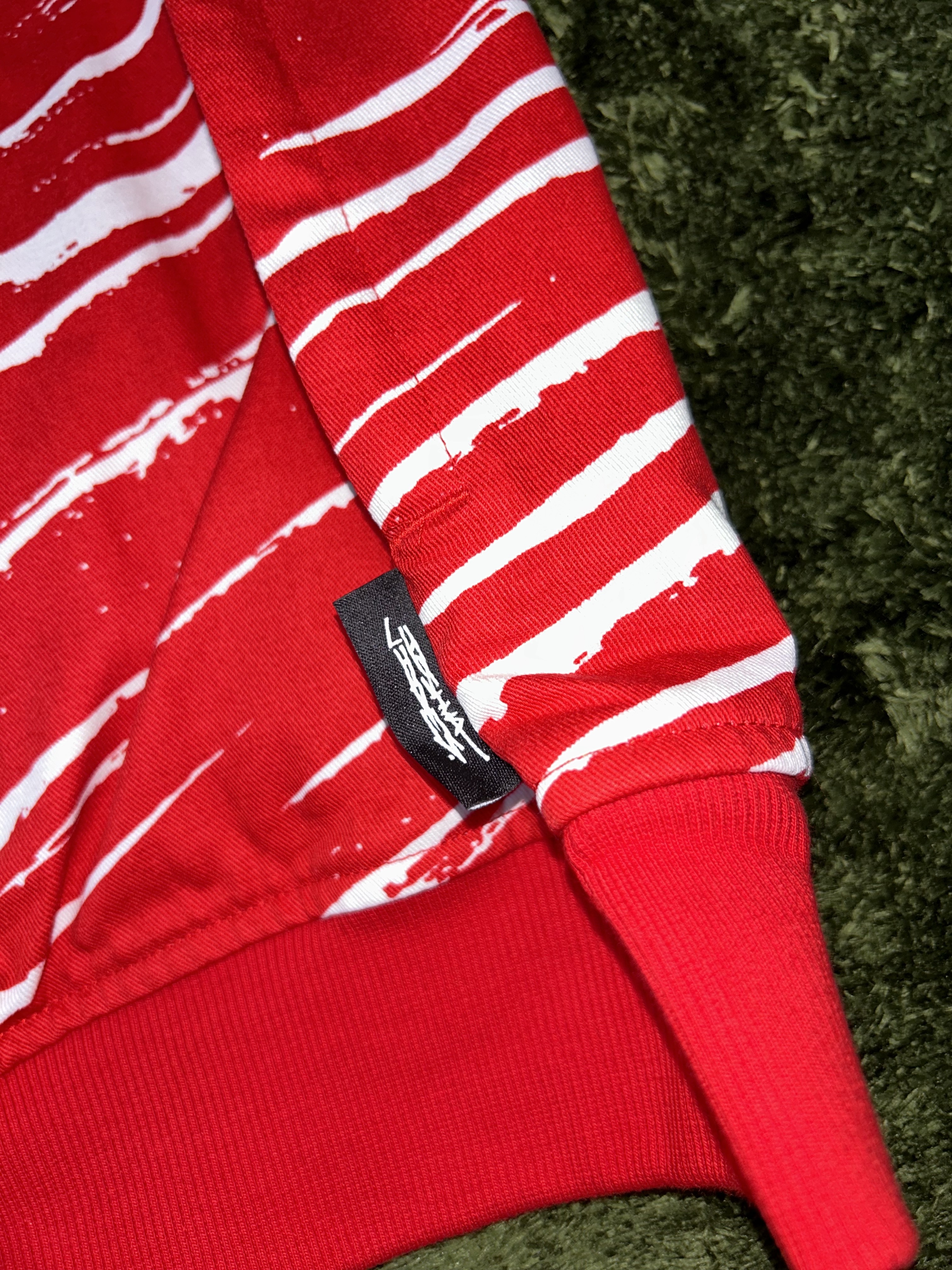 Puma x Ferrari x Joshua Vides Race Jacket Red White 착용 스타일 - 8