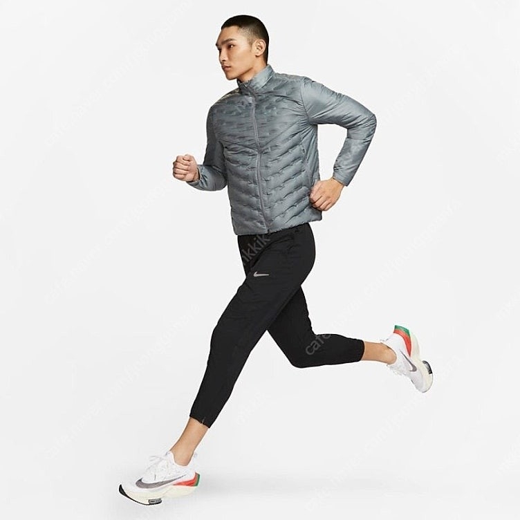 Nike Therma-Fit ADV Aeroloft Repel Down Running Jacket Smoke Grey - Asia, Nike Therma-Fit ADV Aeroloft Repel Down Running Jacket Black - Asia 착용 스타일