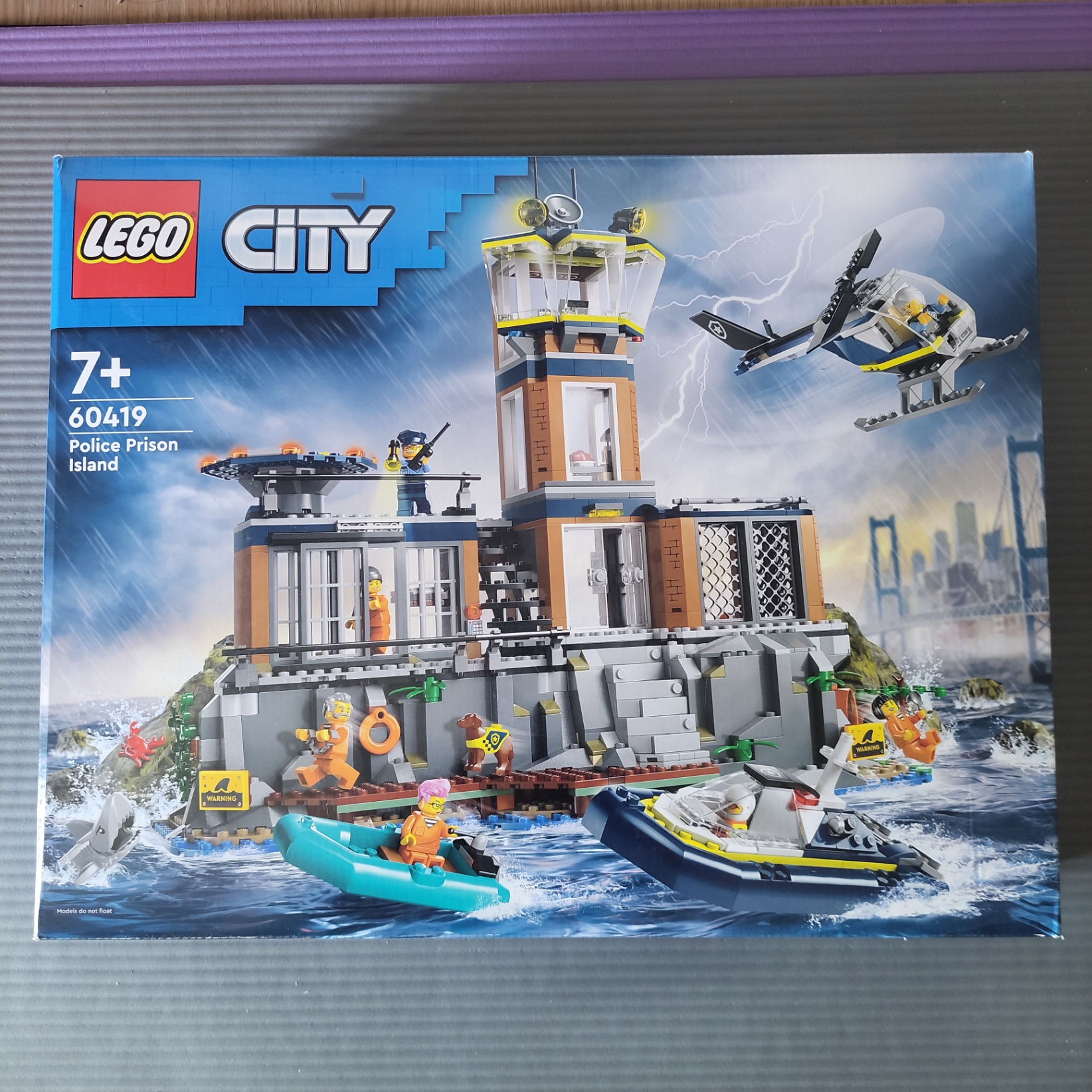 Lego City Police Prison Island 착용 스타일