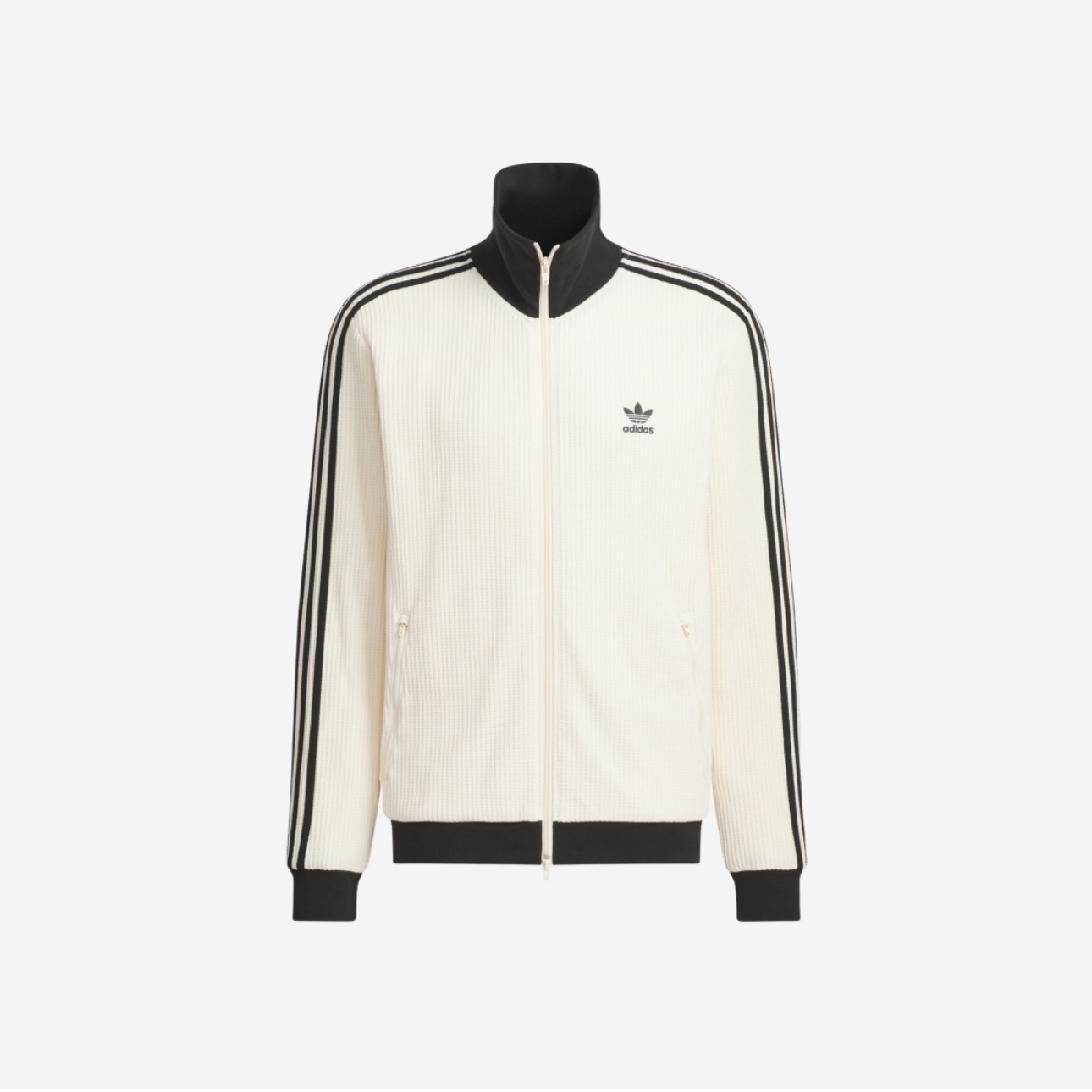 Adidas Waffle Beckenbauer Track Top Wonder White - KR Sizing 착용 스타일