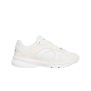 (W) Celine Runner CR-03 Low Lace Up Sneaker in Mesh, Suede Calfskin and Calfskin Optic White