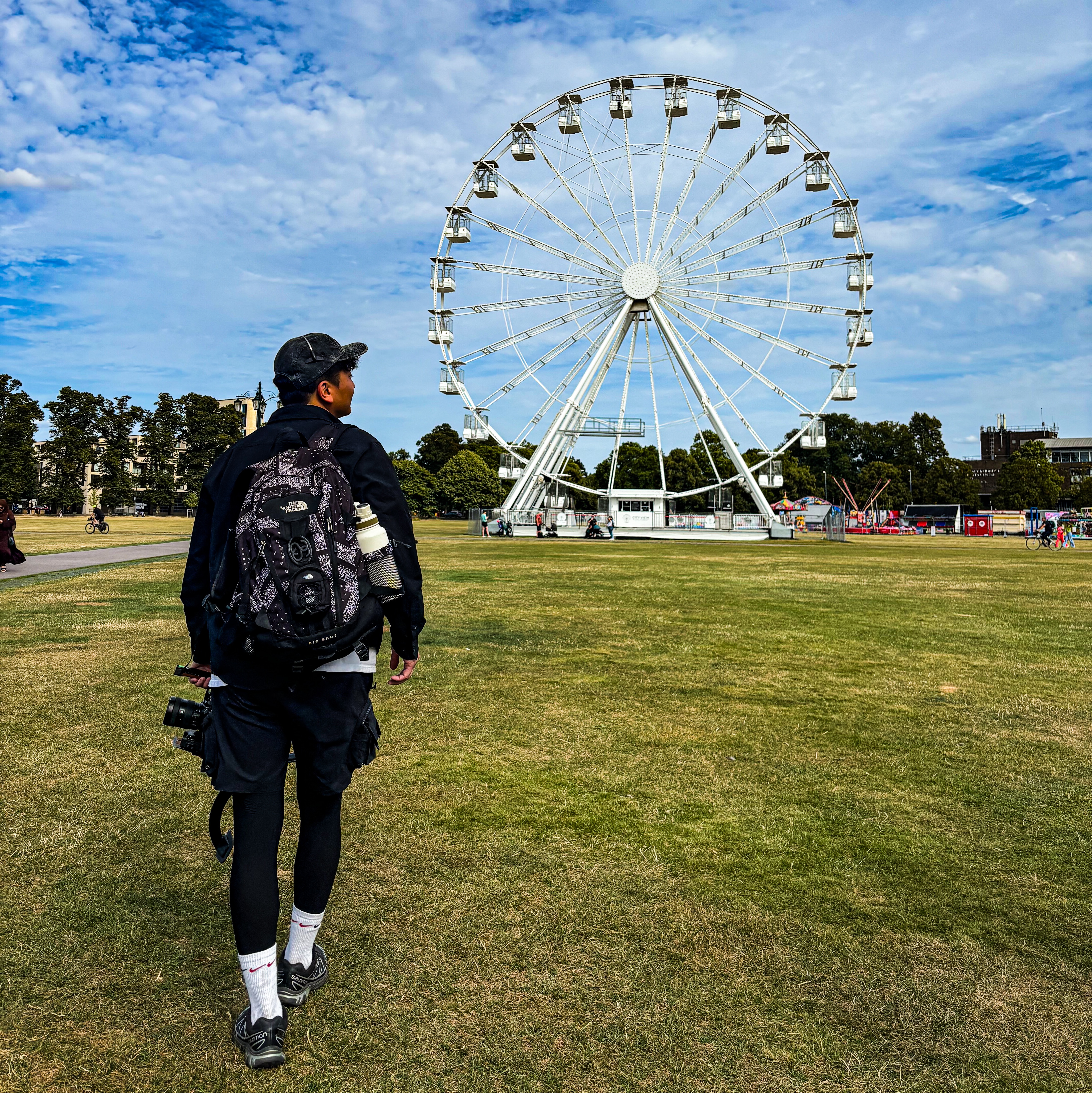 Supreme Coated Denim Camp Cap Black - 24SS, Nike ACG Dri-Fit UV Devastation Trail Shirt Black Summit White - Asia 착용 스타일 - 2