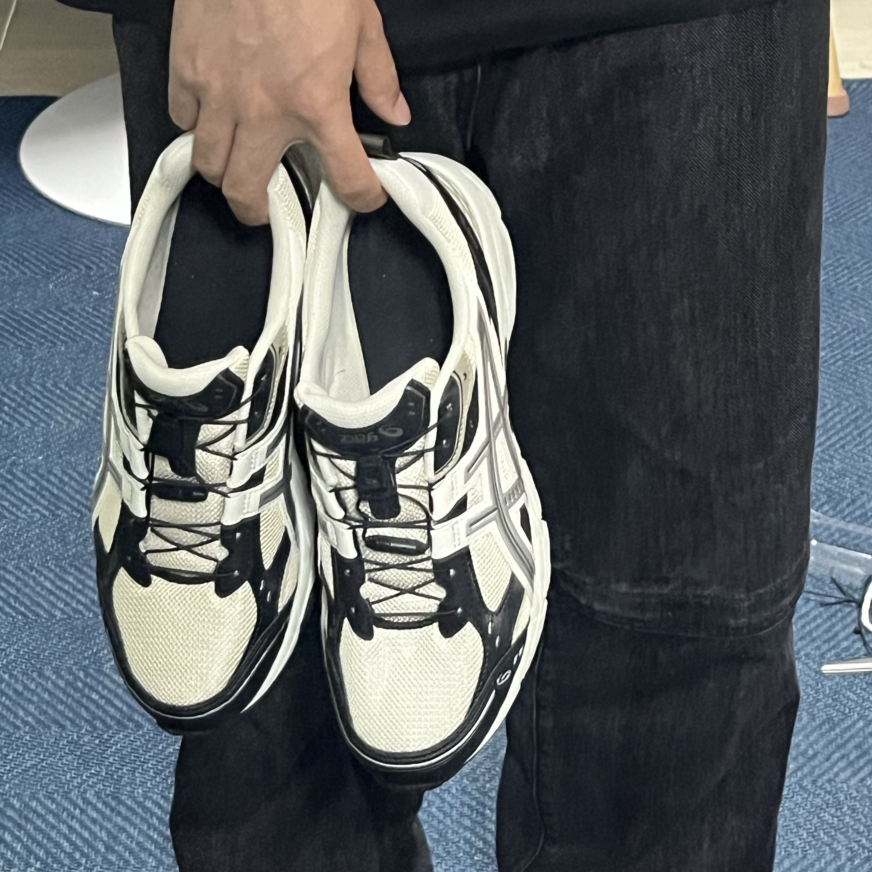 Asics Gel-Nunobiki Cream Dark Olive 착용 스타일 - 1