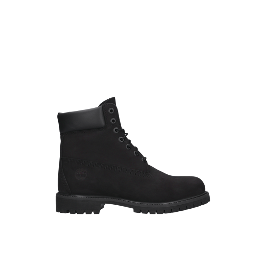 Timberland Premium 6 inch Waterproof Boot Black Nubuck - Wide