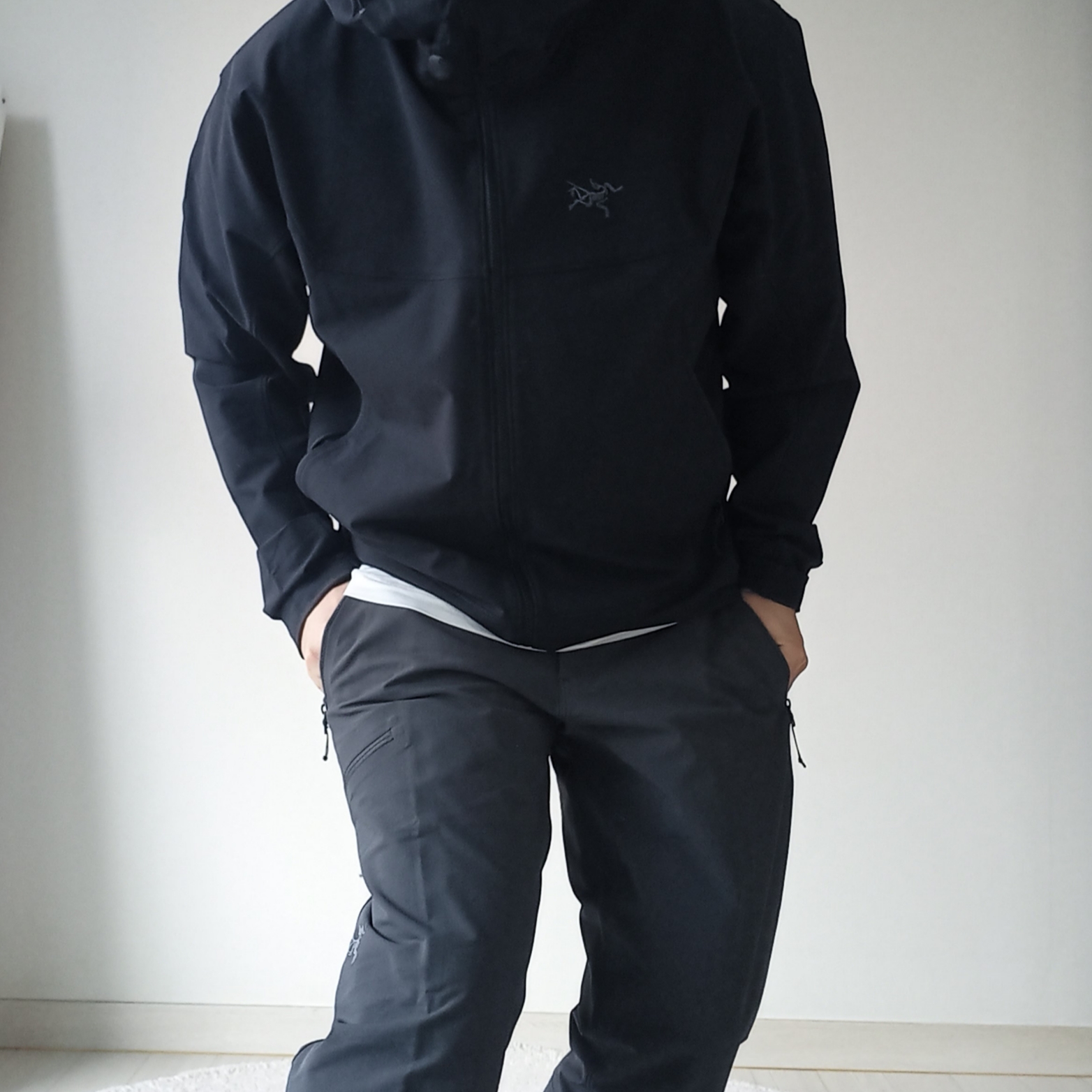 Arc'teryx Gamma AR Pants Graphite, Arc'teryx Arc'word Logo SS T-Shirt White Light ์ฐฉ์ฉ ์คํ์ผ - 5