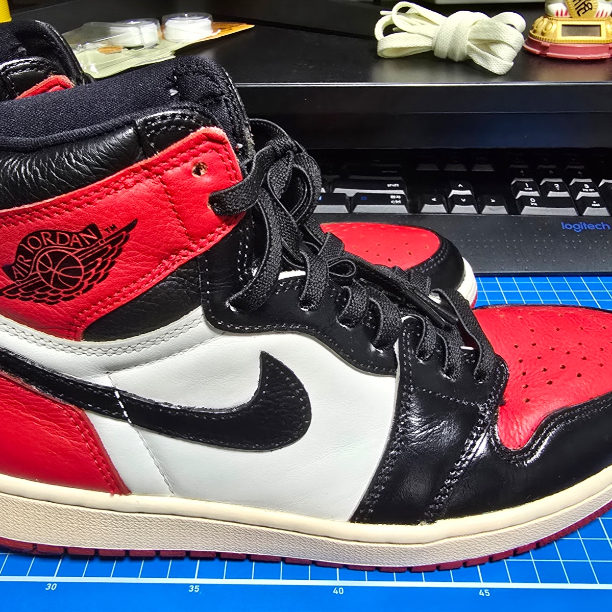 Jordan 1 Retro High OG Heritage 착용 스타일 - 1