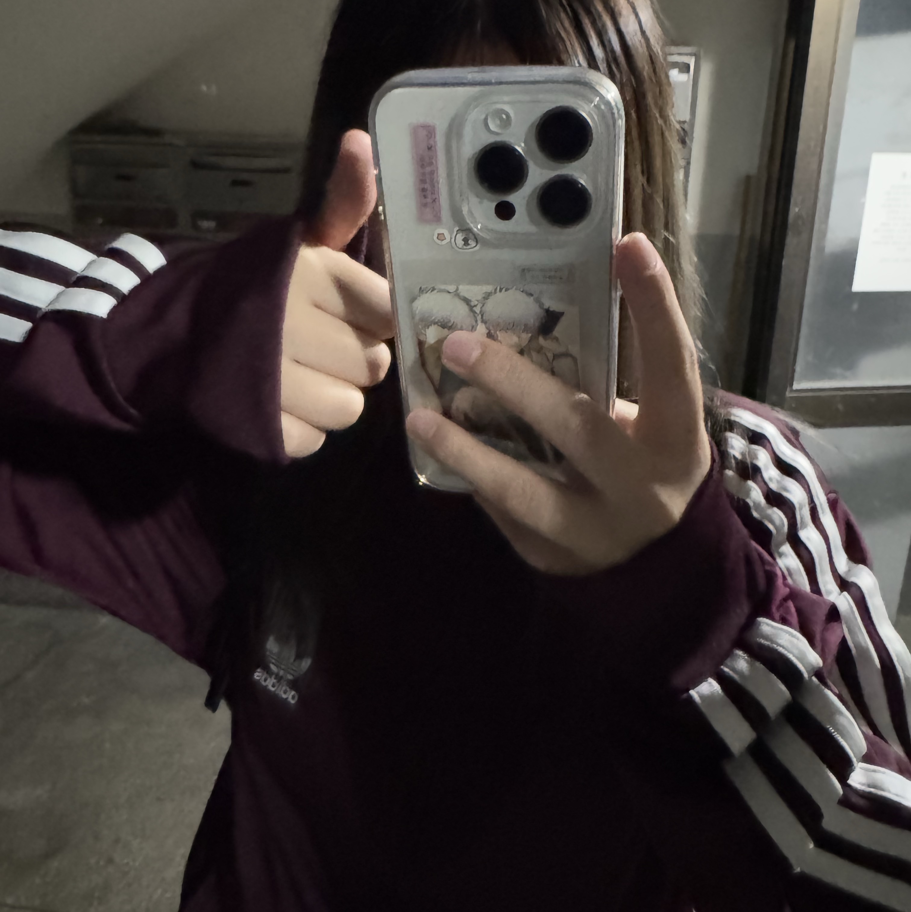 Adidas Adicolor Classic Firebird Track Top Maroon - KR Sizing 착용 스타일 - 4