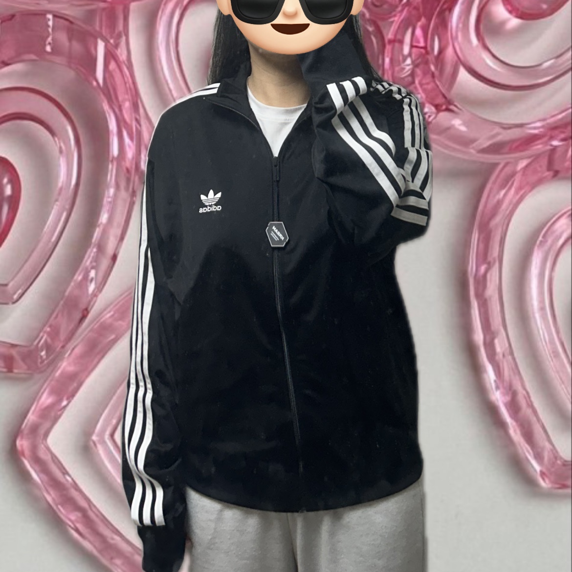 Adidas Adicolor Classics Firebird Track Top Black - KR Sizing 착용 스타일