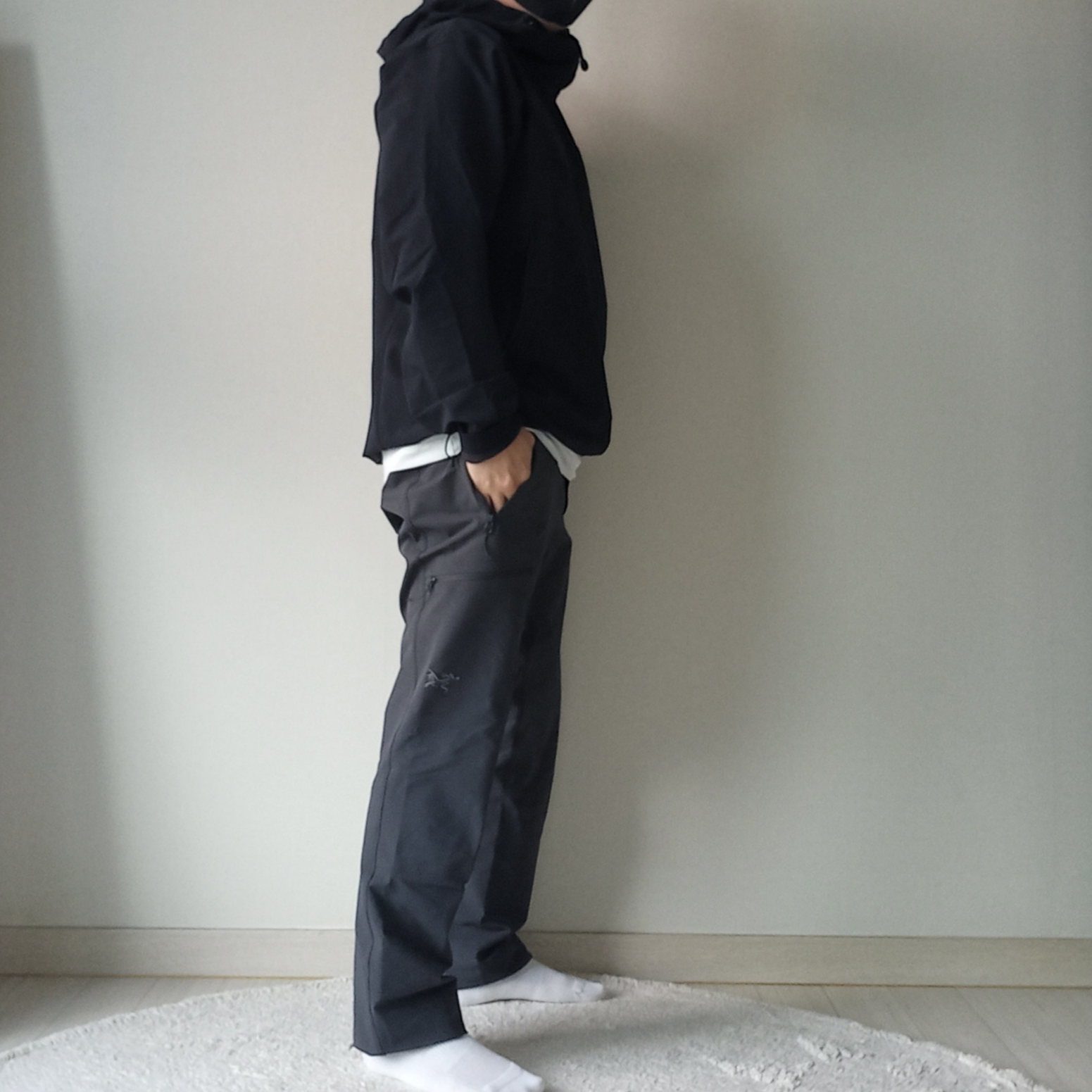 Arc'teryx Gamma AR Pants Graphite, Arc'teryx Arc'word Logo SS T-Shirt White Light ์ฐฉ์ฉ ์คํ์ผ - 2