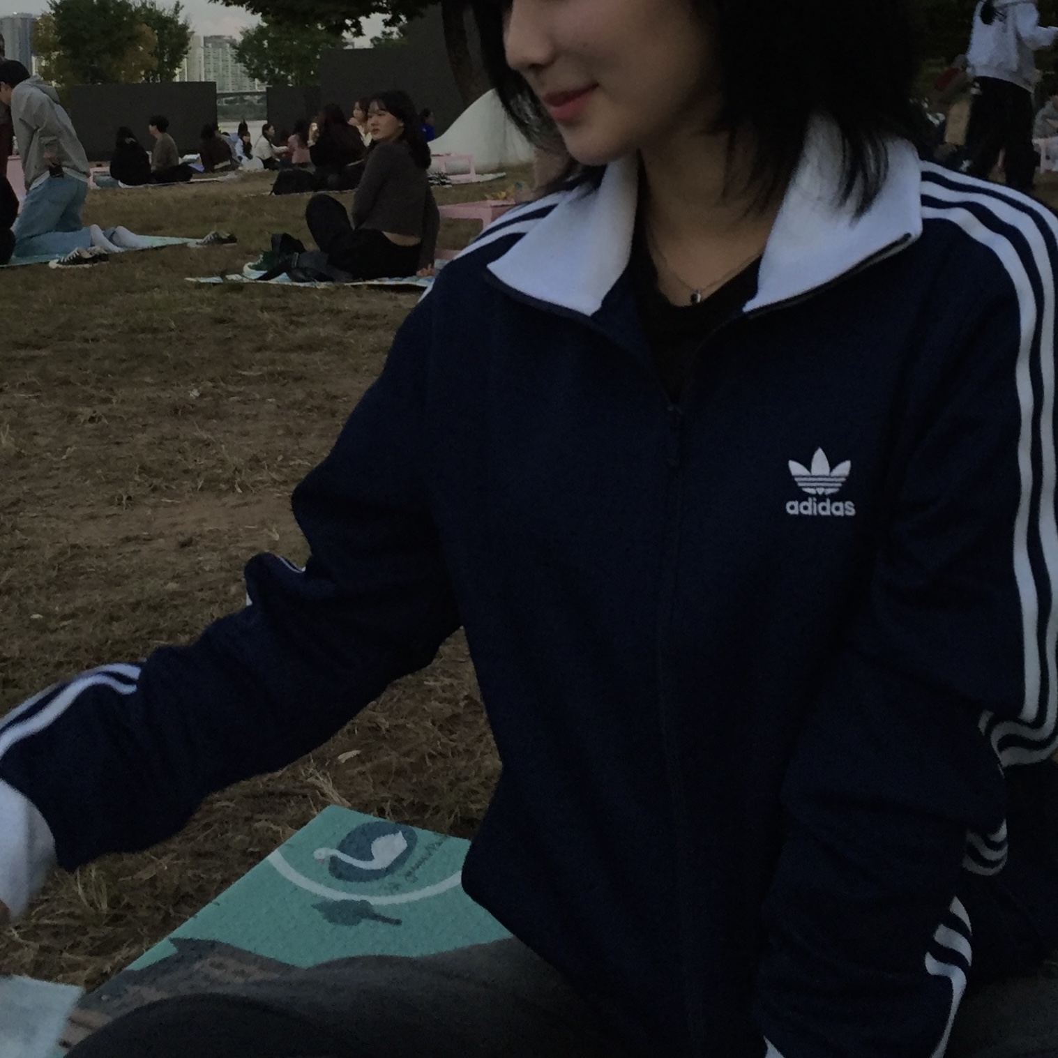 Adidas Adicolor Classic Beckenbauer Track Top Night Indigo - KR Sizing 착용 스타일