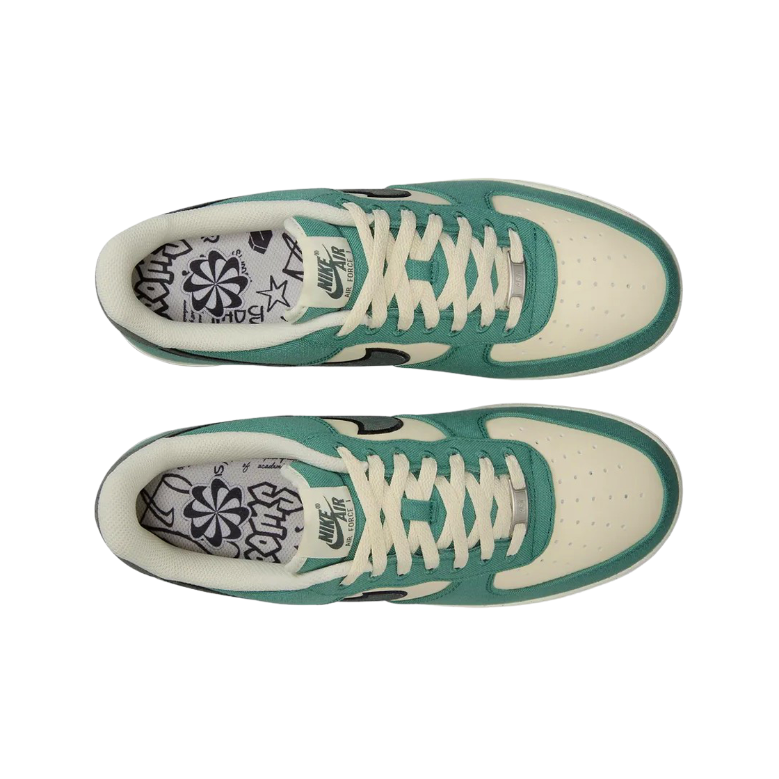 FQ8713-100 Nike Air Force 1 '07 LV8 Coconut Milk Vintage Green - #2