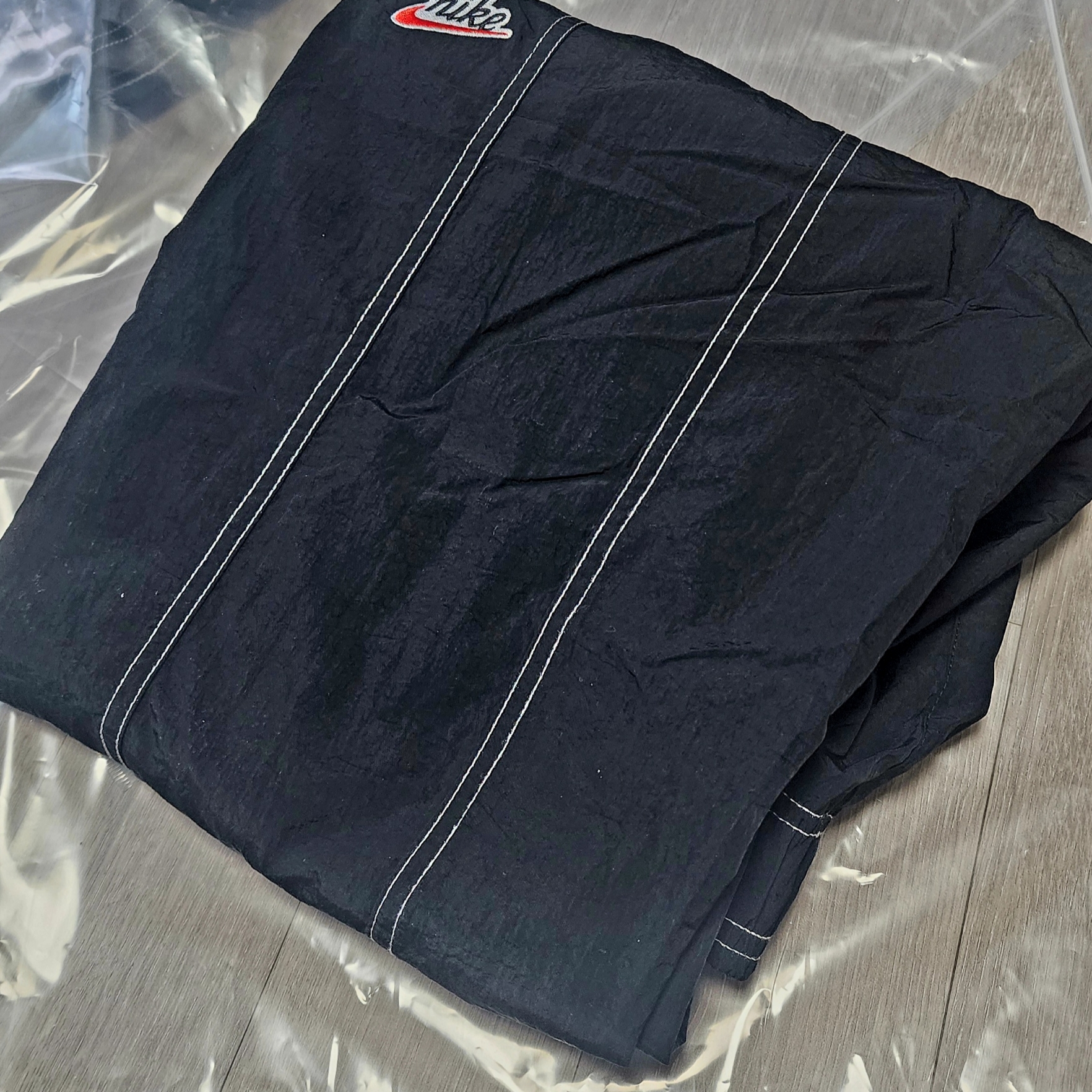Nike NSW Windrunner Lined Woven SW5 Pants Black - Asia 착용 스타일 - 1