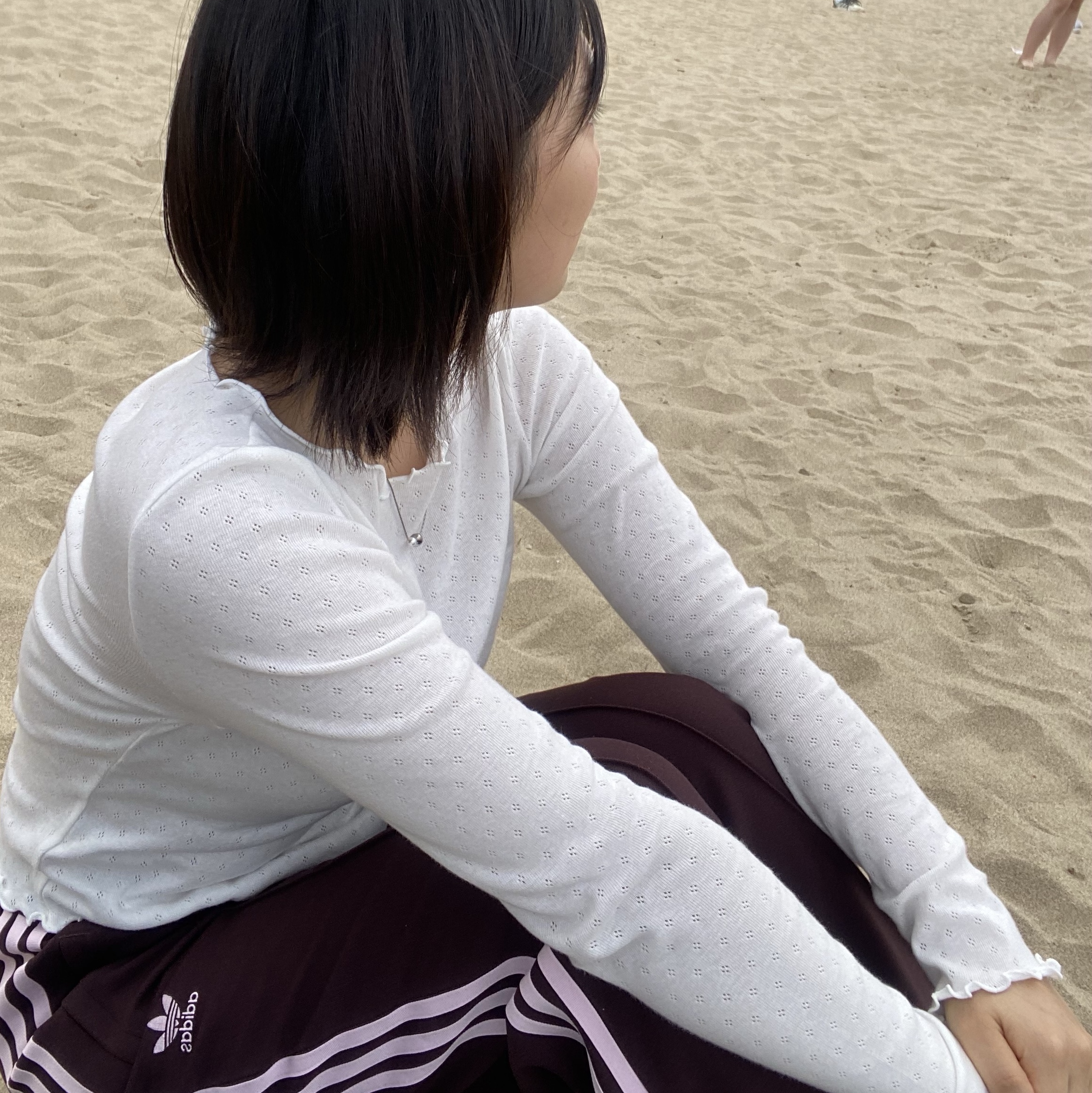 (W) Adidas Originals Beckenbauer Track Pants Shadow Brown - KR Sizing 착용 스타일 - 1
