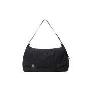 Ziggy Chen Large Denim Shoulder Bag Navy - 24FW
