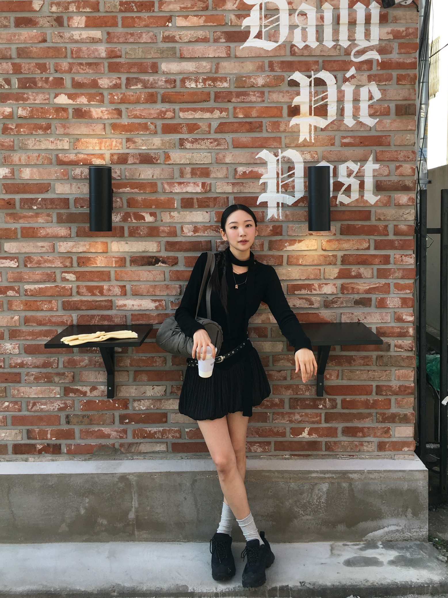 Roa Hiking Katharina Black 착용 스타일
