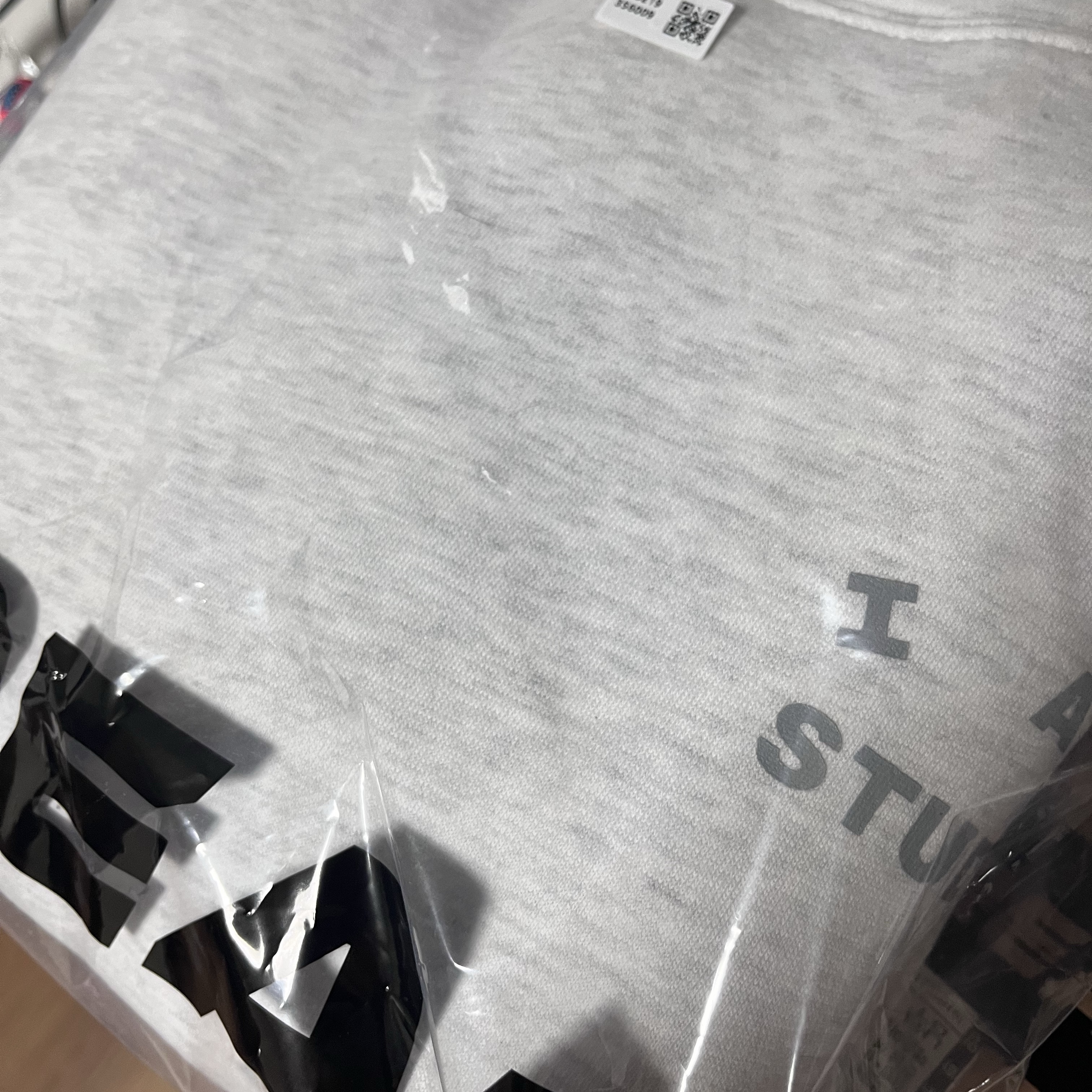 IAB Studio Hoodie Light Gray 착용 스타일