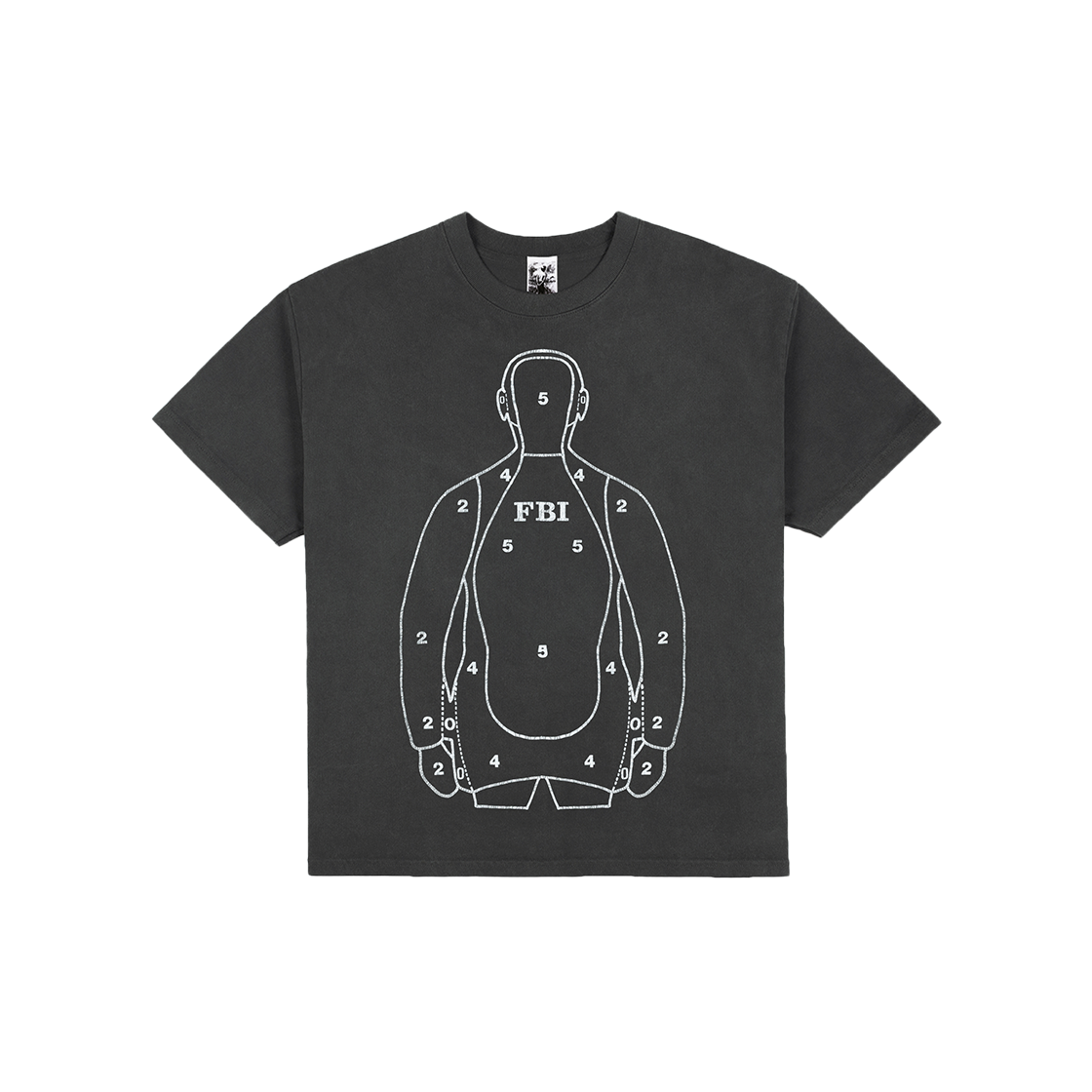 바스켓케이스 프락티스 티셔츠 빈티지 블랙 - 24FW(Basketcase Practice T-Shirt Vintage Black - 24FW)
