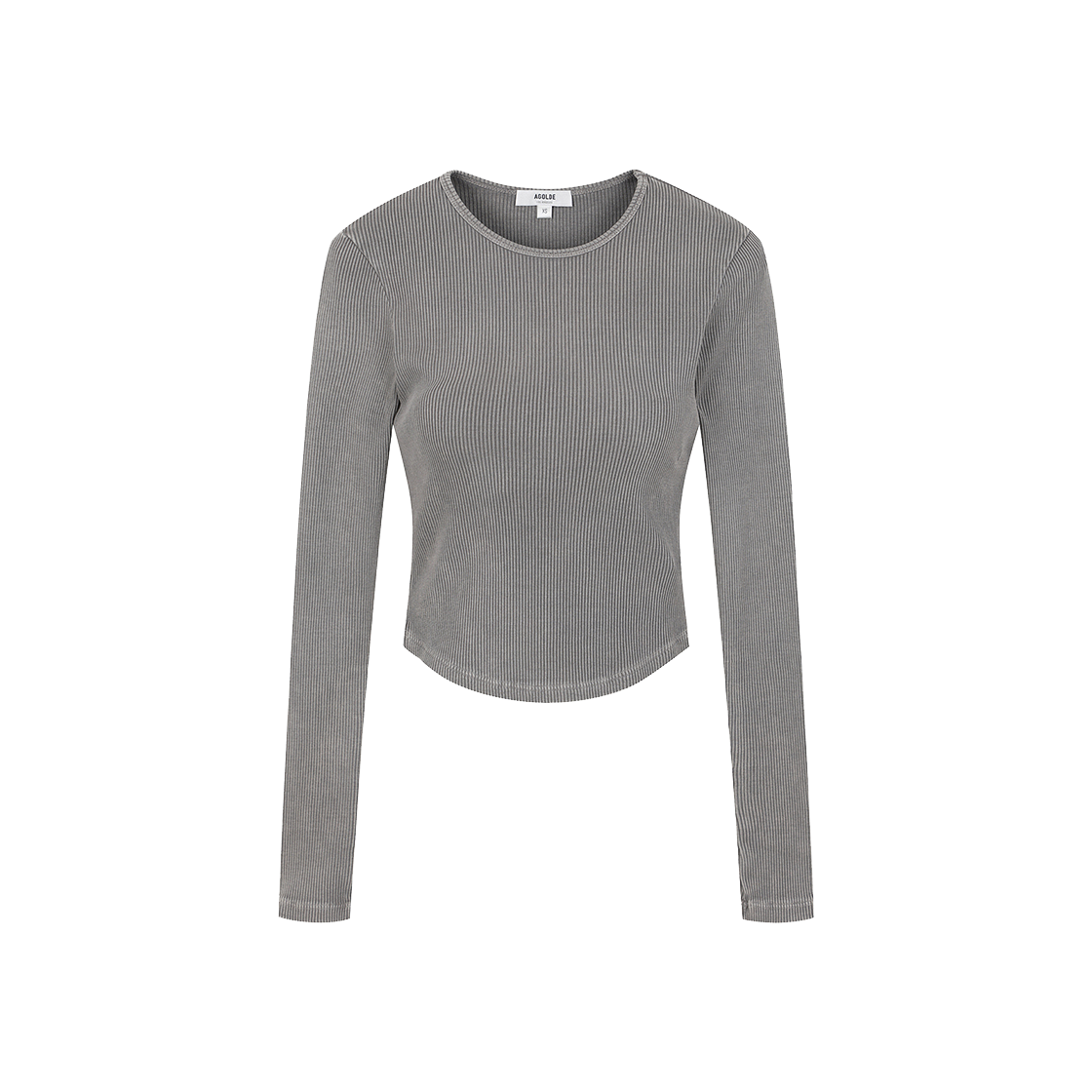 KW4DTSLAG13BR Agolde Women Nova Long Sleeve Tee Owl - 24FW