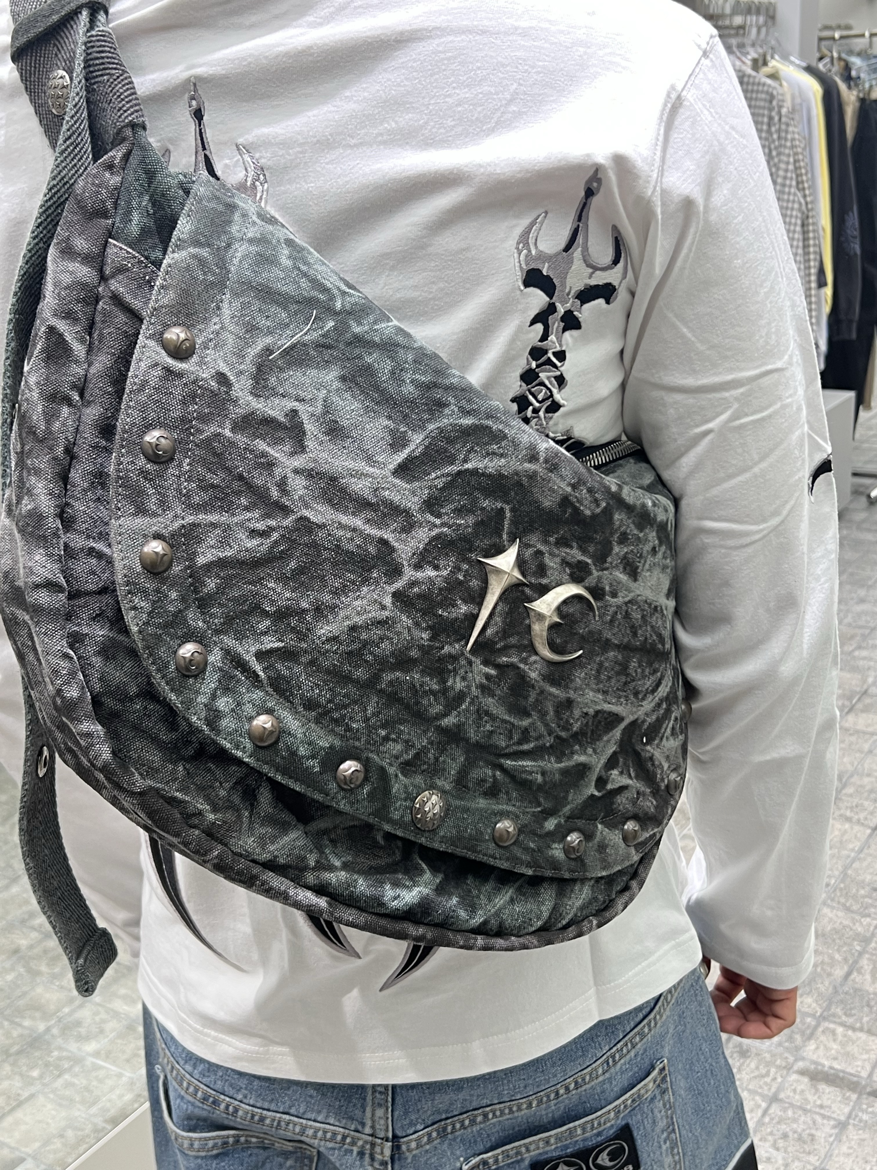 thug club Bio Army Messenger Bag CAMO THUG CLUB Bio Army Messenger