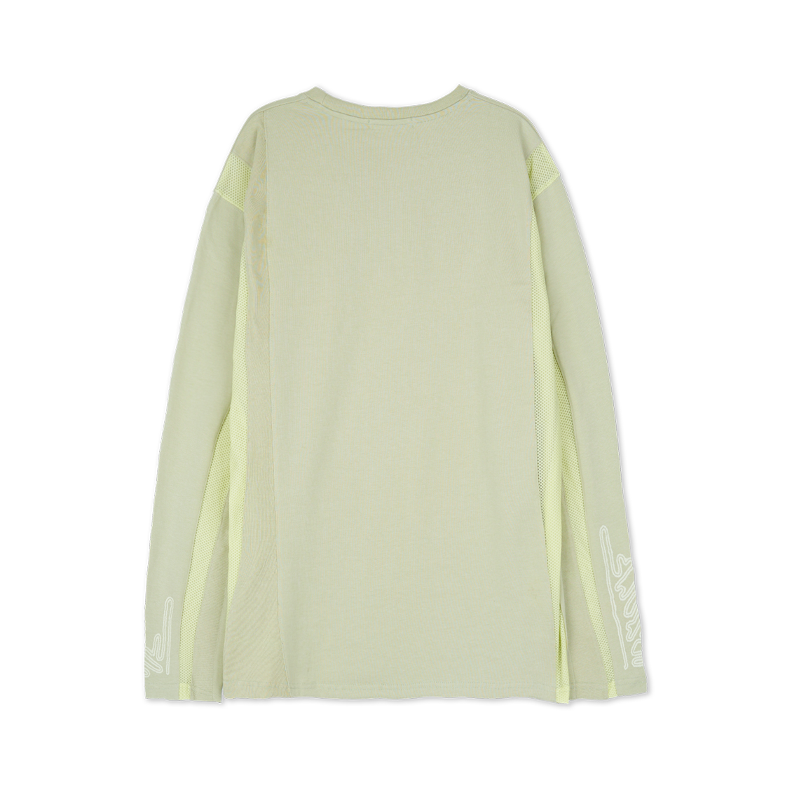 이그노타 코어:10 리프 마이너 롱슬리브 티셔츠 라임(Ignota Core:10 Leaf Miner LS T-shirts Lime) - 2