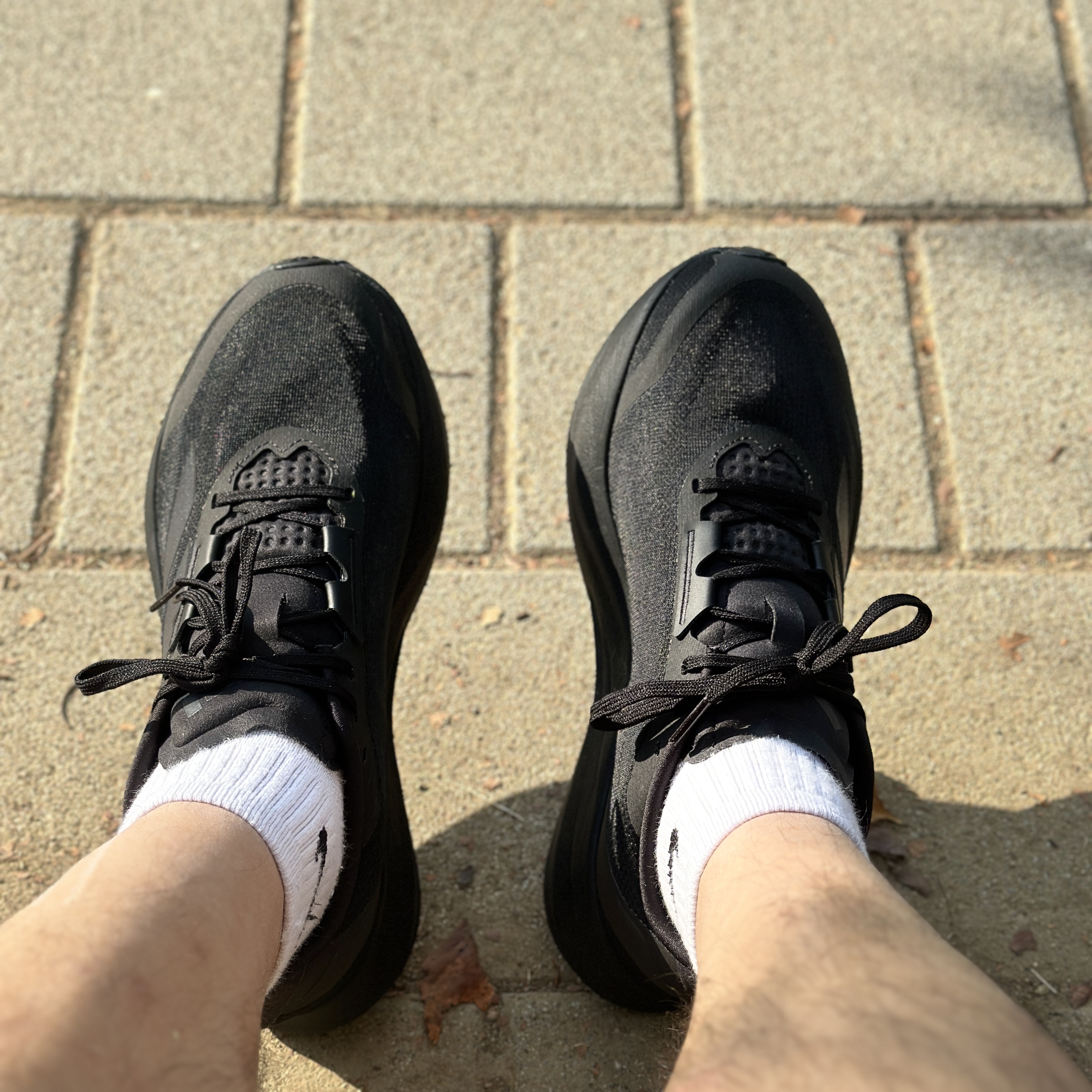 Adidas Duramo Speed Core Black 착용 스타일 - 2