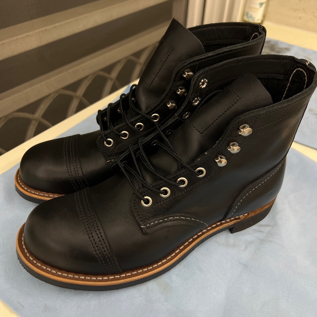Red Wing Iron Ranger 8084 Black Harness - D 착용 스타일