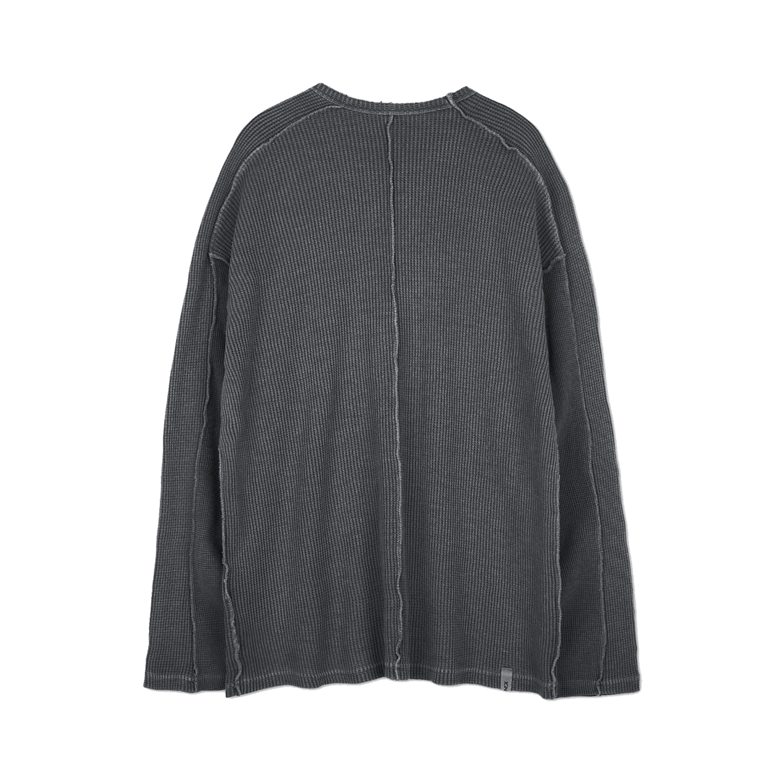 이그노타 코어:10 워시드 롱슬리브 티셔츠 차콜(Ignota Core:10 Wahsed LS T-shirts Charcoal) - 2