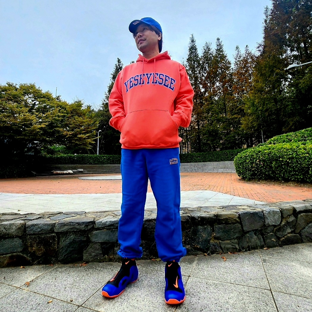 Nike Air Flightposite Black Racer Blue, Nike Florida Heritage 86 Swoosh College Cap Game Royal 착용 스타일