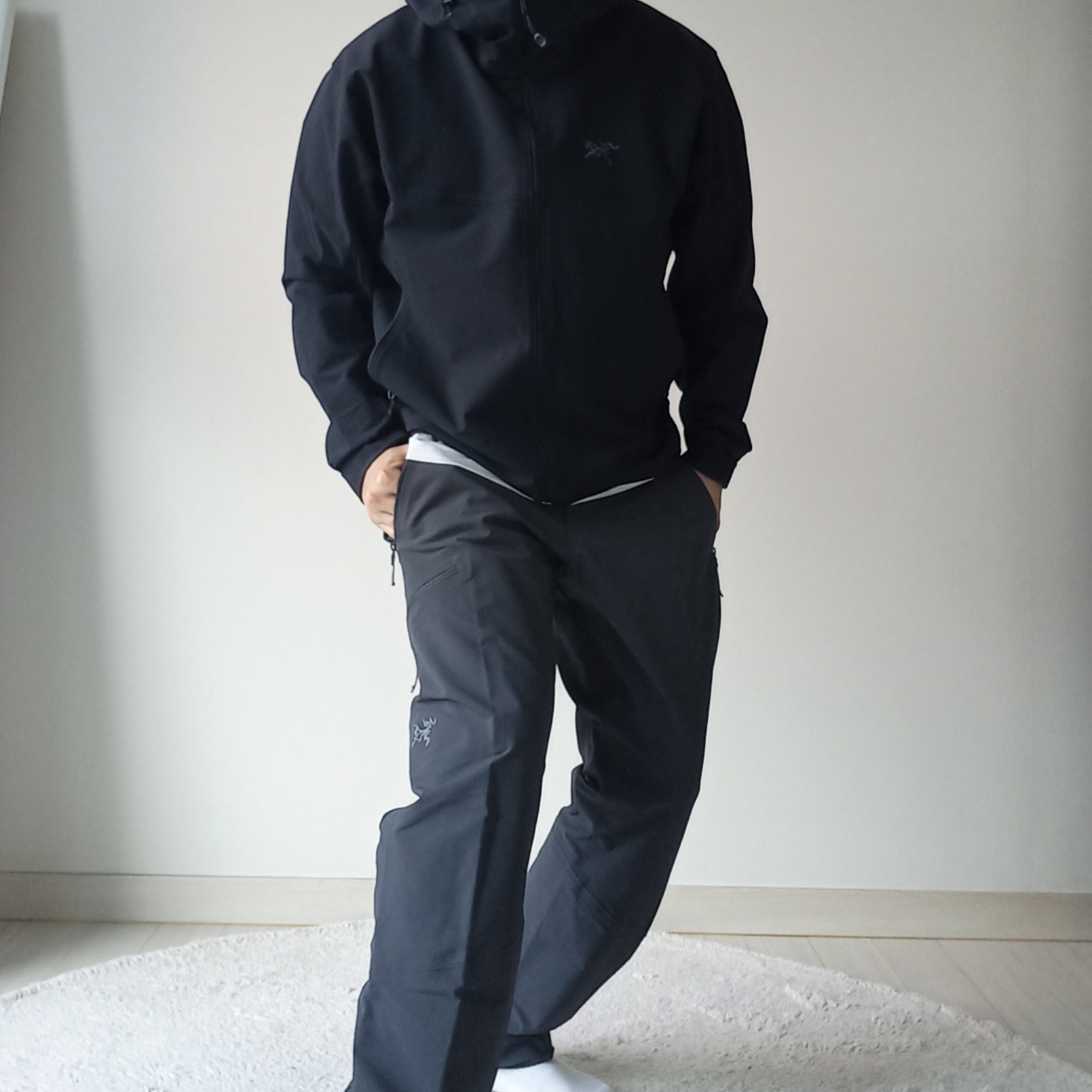 Arc'teryx Gamma AR Pants Graphite, Arc'teryx Arc'word Logo SS T-Shirt White Light ์ฐฉ์ฉ ์คํ์ผ - 4