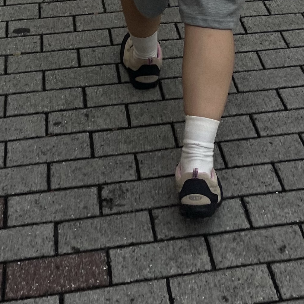 (Kids) Keen Jasper II Safari Pastel Lavender 착용 스타일 - 3